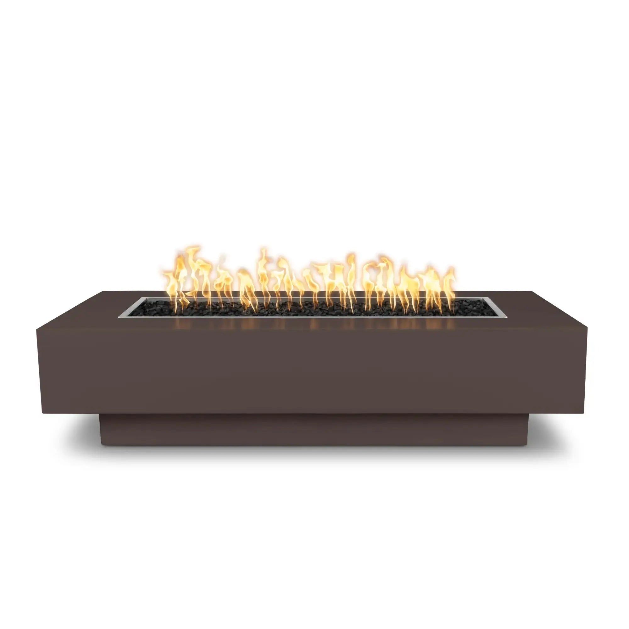 Coronado 84" Rectangular Steel Gas Fire Pit – The Outdoor Plus The Outdoor Plus