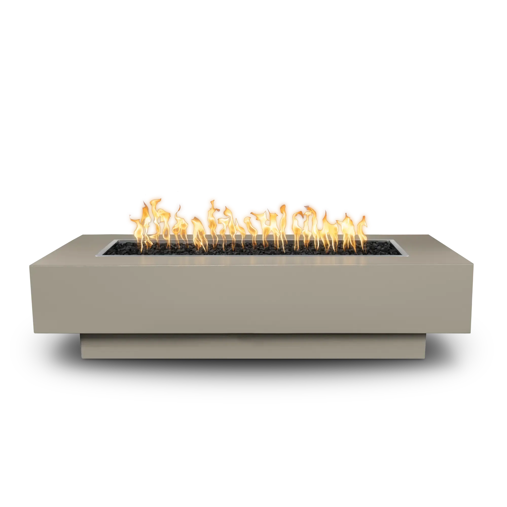 Coronado 84" Rectangular Steel Gas Fire Pit – The Outdoor Plus The Outdoor Plus