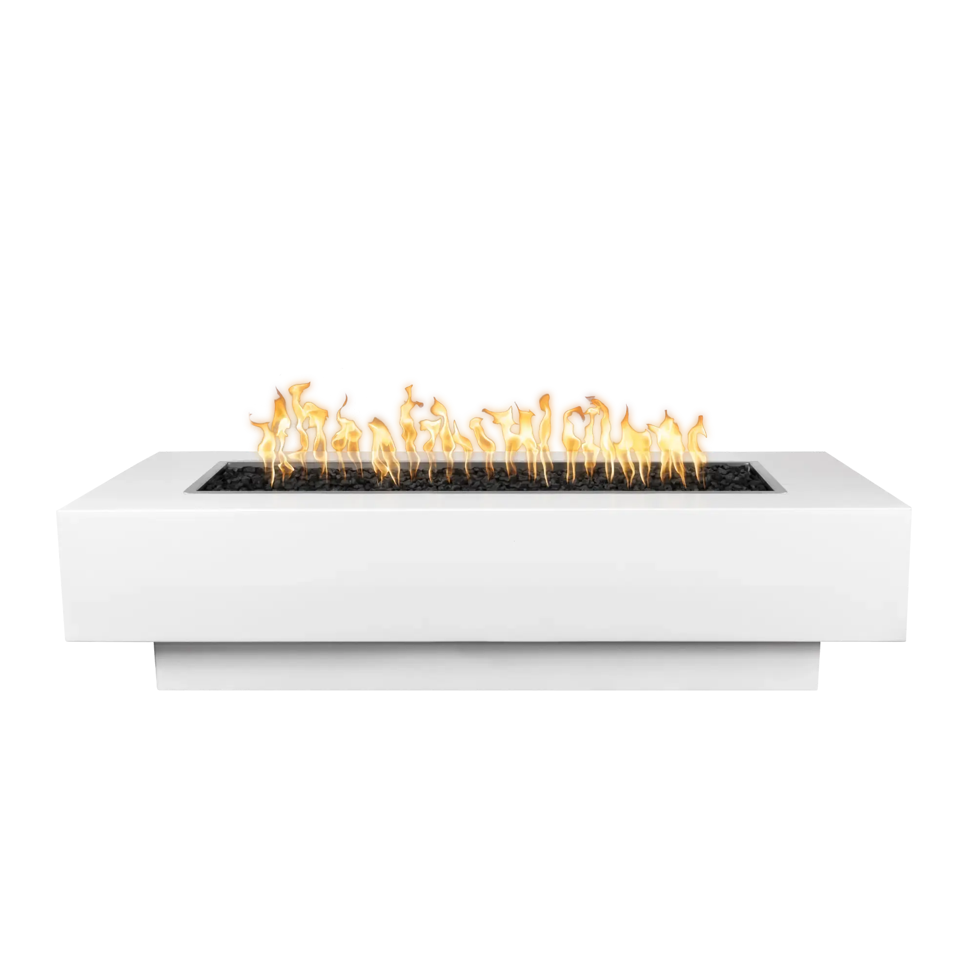 Coronado 84" Rectangular Steel Gas Fire Pit – The Outdoor Plus The Outdoor Plus