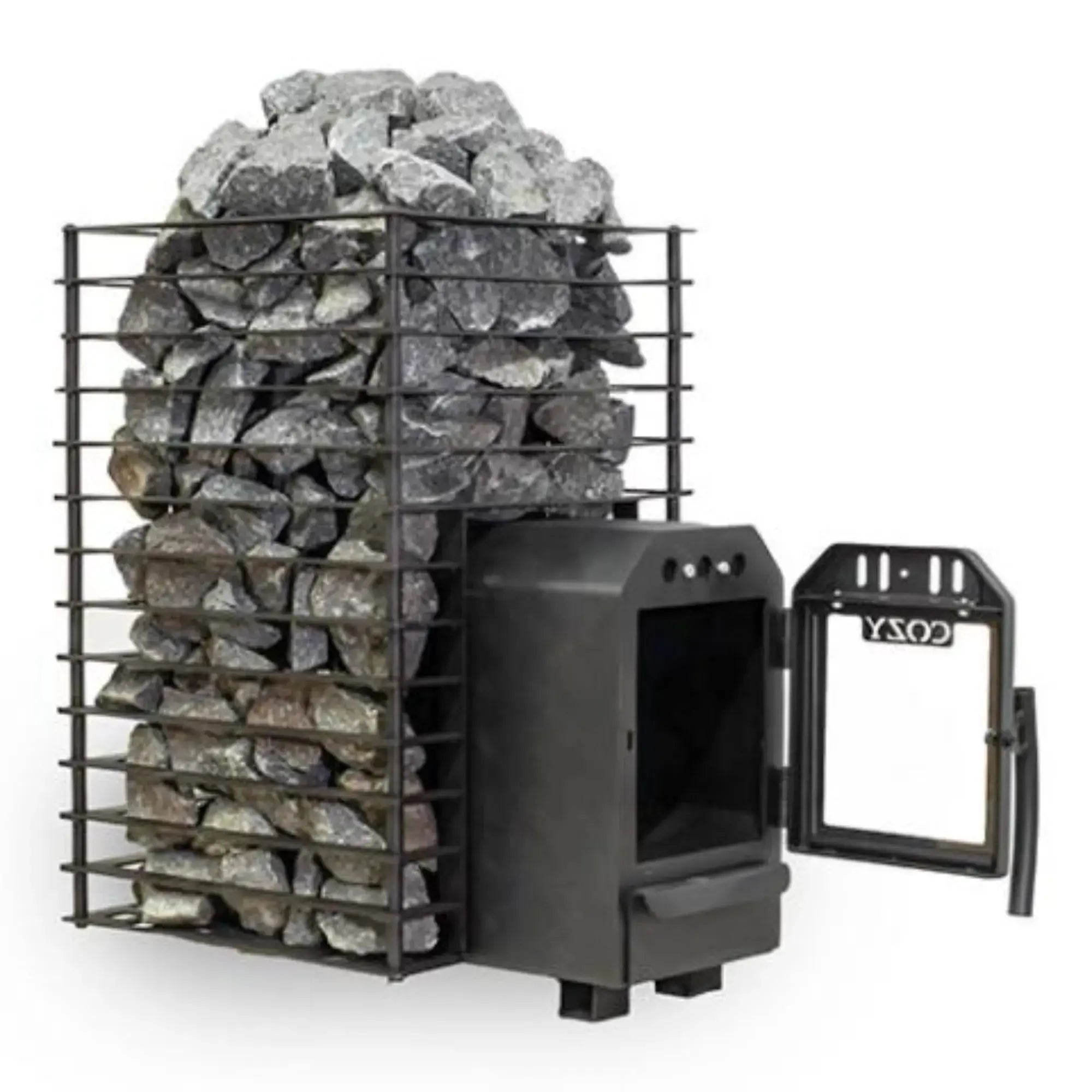 Cozy Heat Quattro Thru-Wall 12 Sauna Stove Cozy Heat