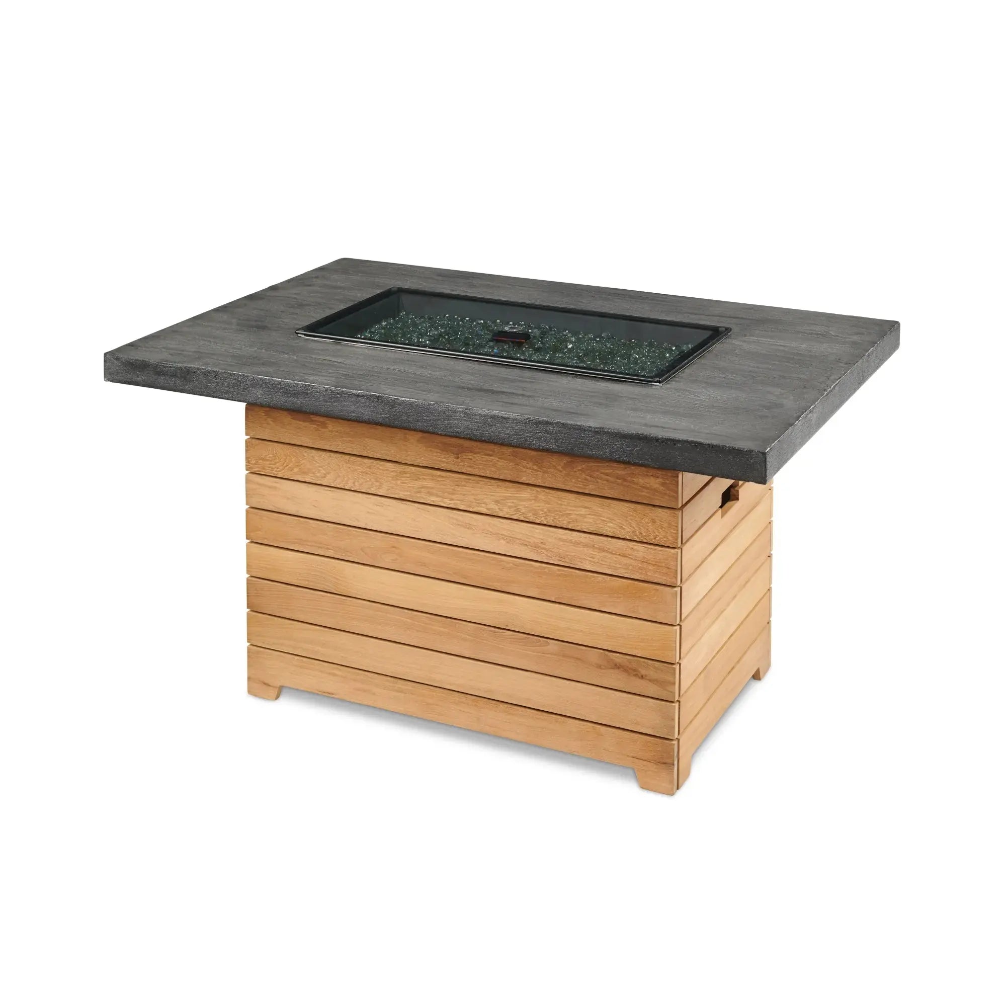 Darien 42″ Rectangular Gas Fire Pit Table – The Outdoor GreatRoom Company The Outdoor GreatRoom Company