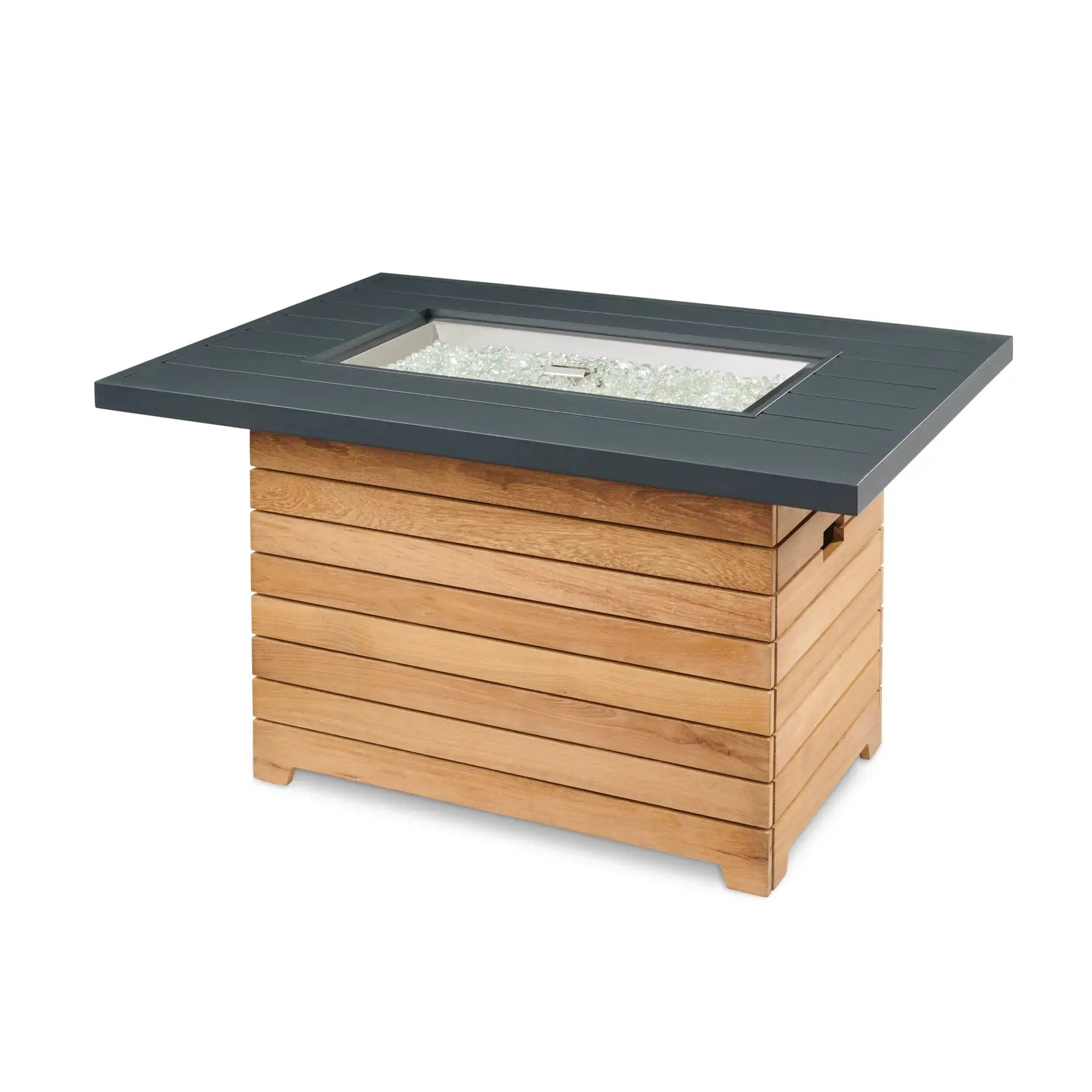 Darien 42″ Rectangular Gas Fire Pit Table – The Outdoor GreatRoom Company The Outdoor GreatRoom Company