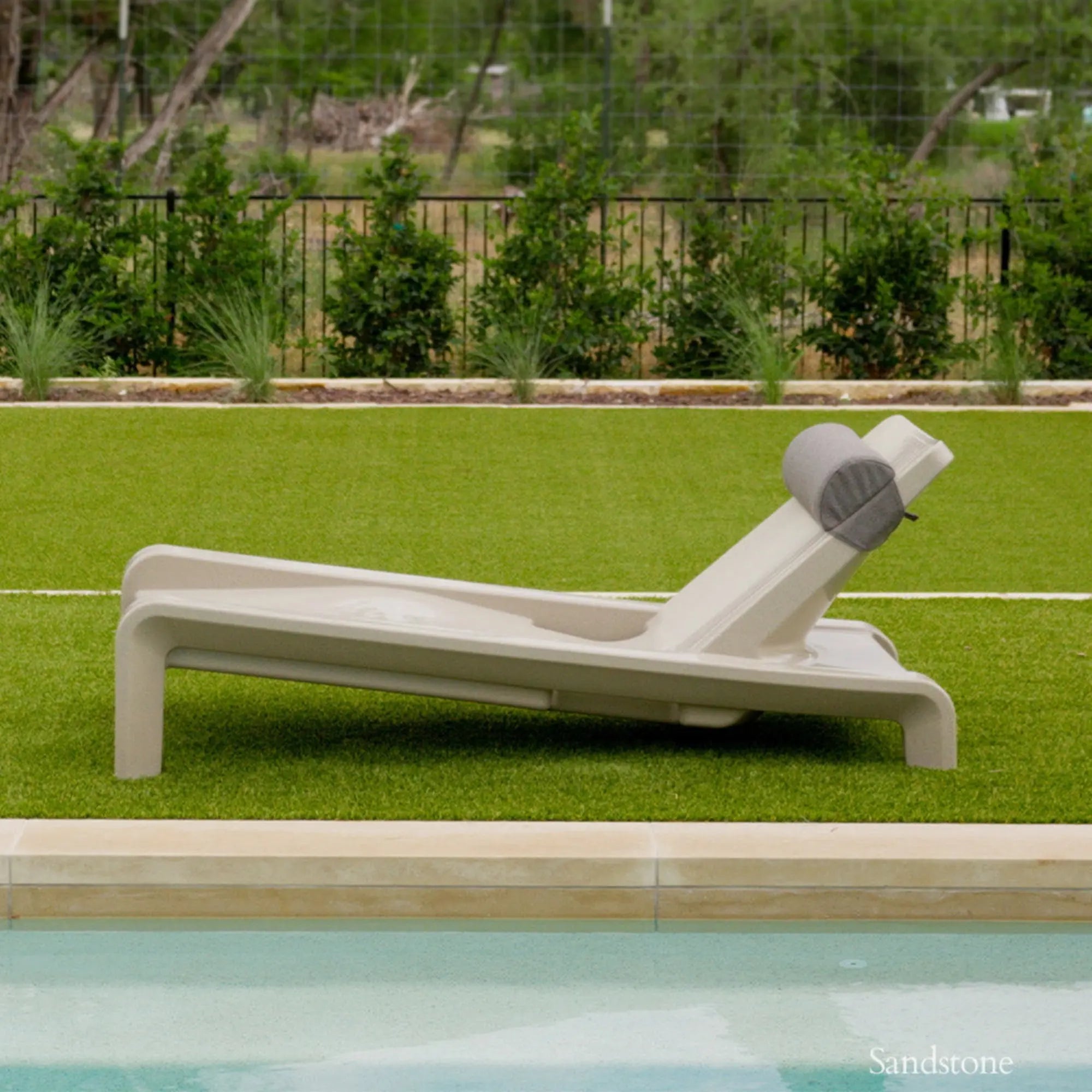 Deck Chaise Lounge | Modern In-Pool & Patio Chaise — Tupelo Goods Tupelo Goods