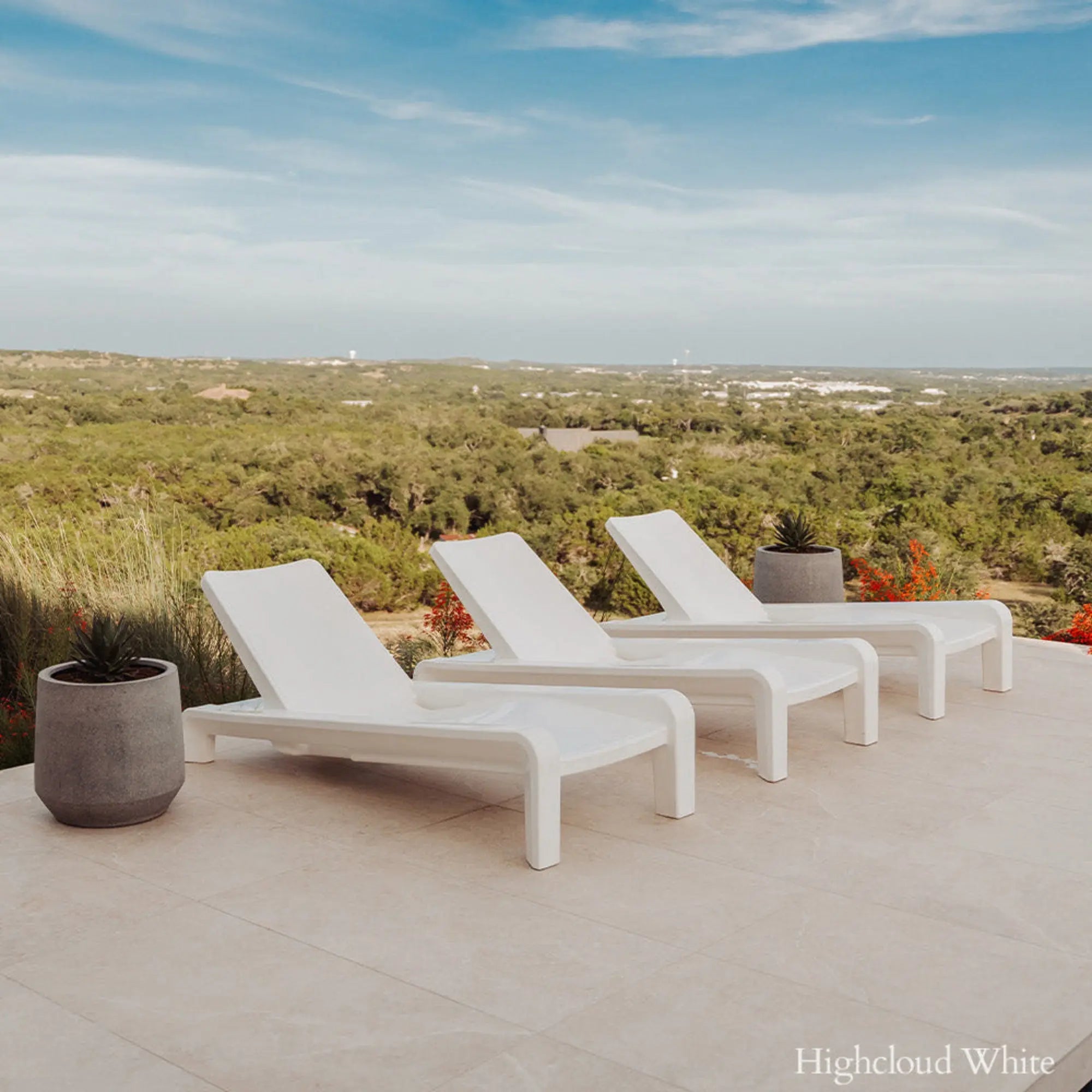 Deck Chaise Lounge | Modern In-Pool & Patio Chaise — Tupelo Goods Tupelo Goods