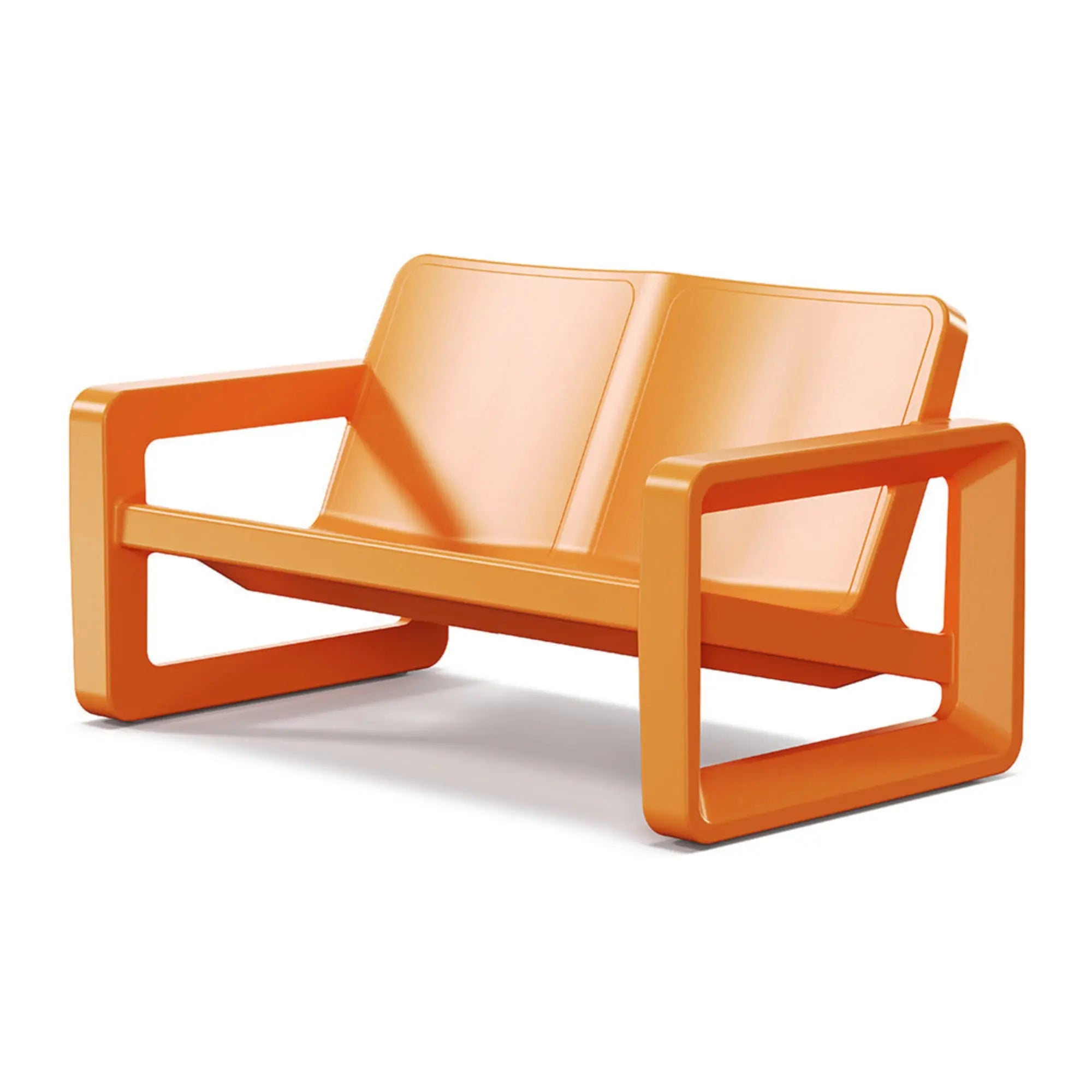 Deck Loveseat | Modern Outdoor Resin Loveseat — Tupelo Goods Tupelo Goods
