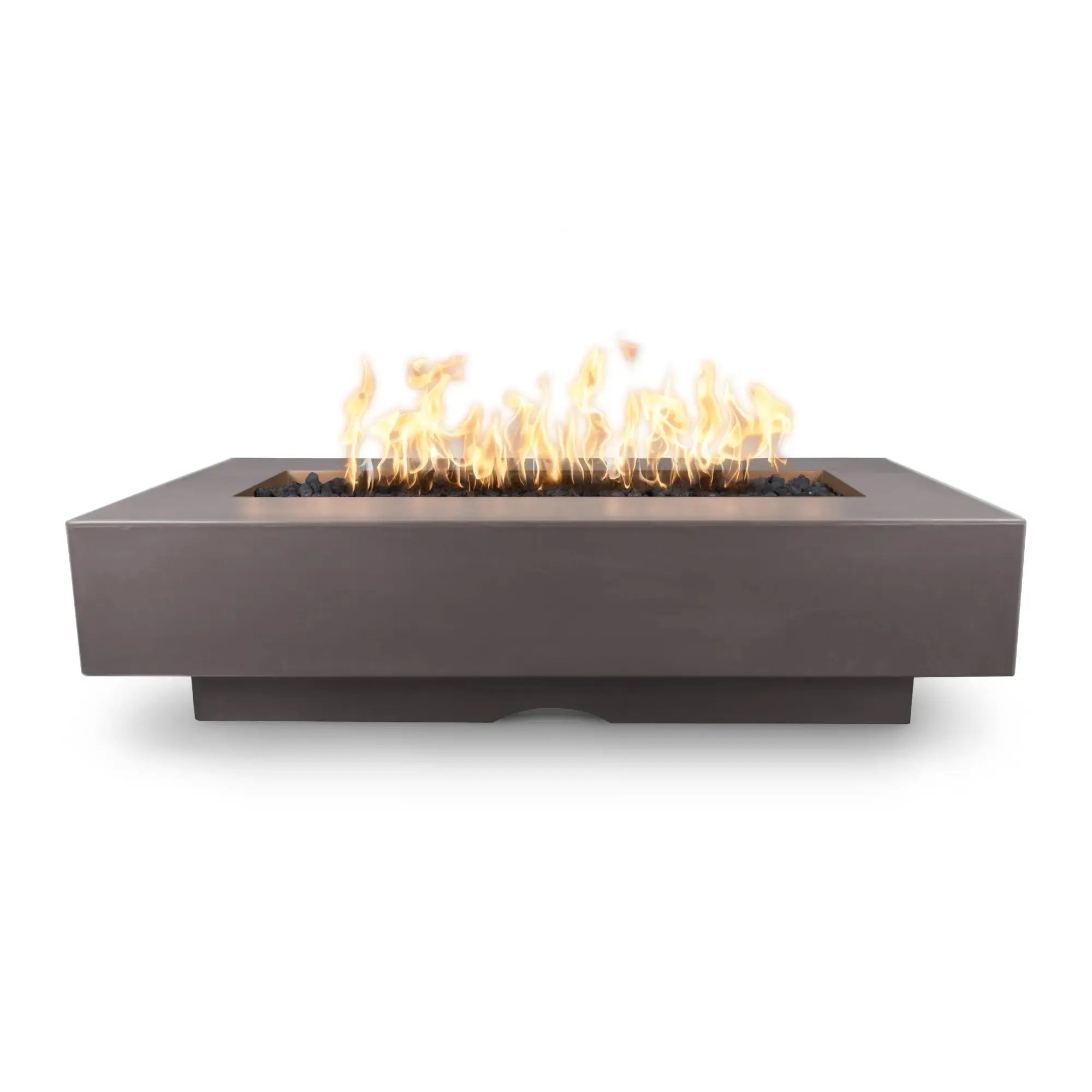 Del Mar 84" Rectangular Concrete Gas Fire Pit – The Outdoor Plus The Outdoor Plus