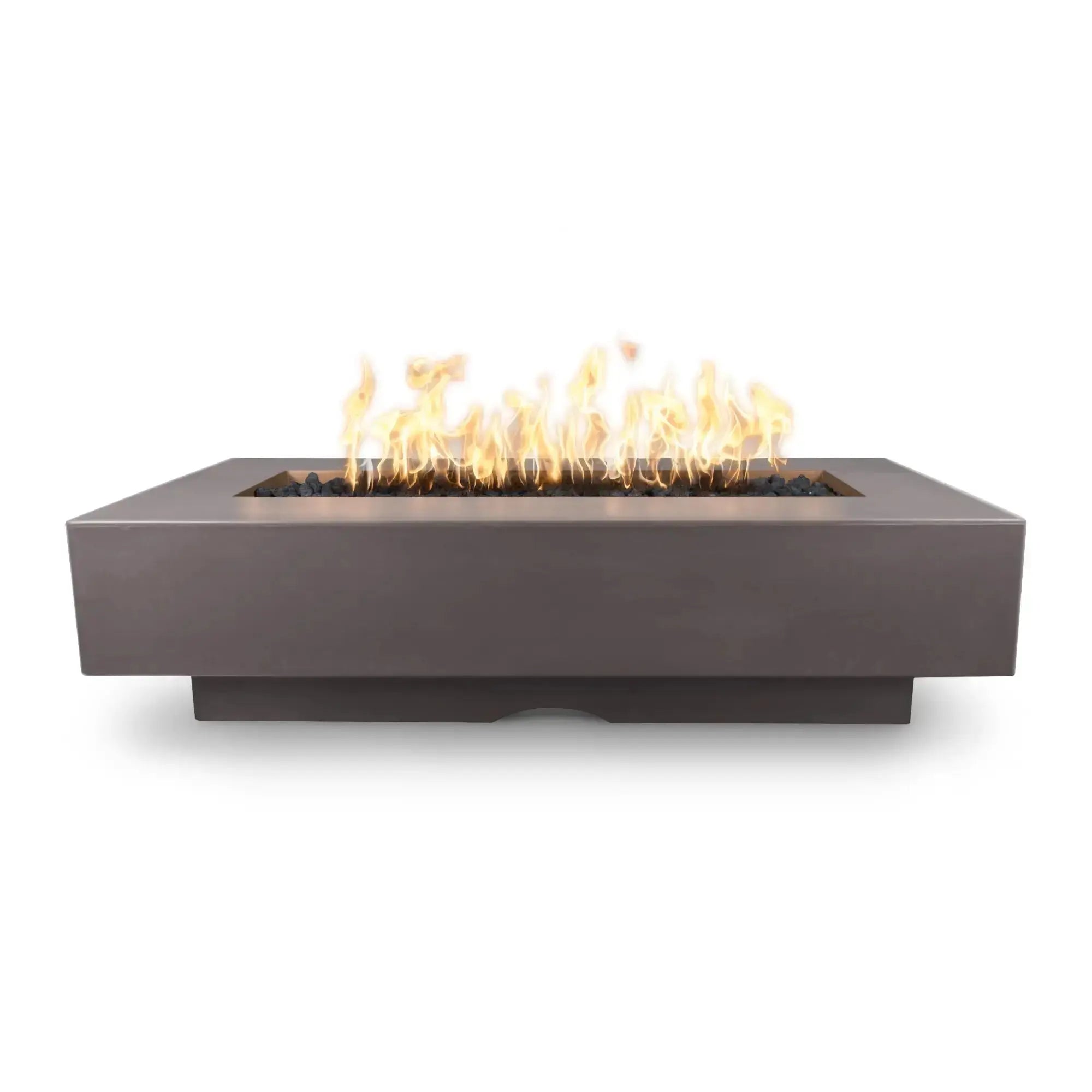 Del Mar 84" Rectangular Concrete Gas Fire Pit – The Outdoor Plus The Outdoor Plus