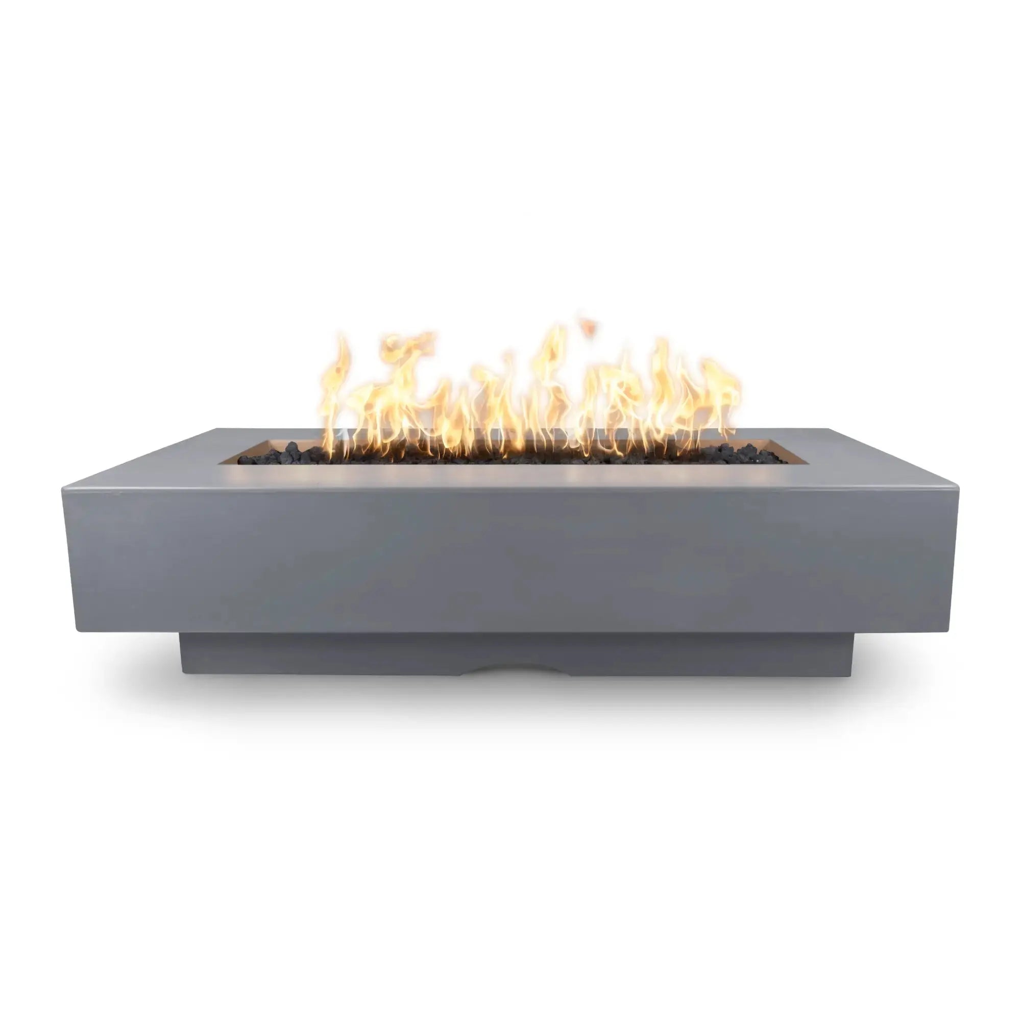 Del Mar 84" Rectangular Concrete Gas Fire Pit – The Outdoor Plus The Outdoor Plus