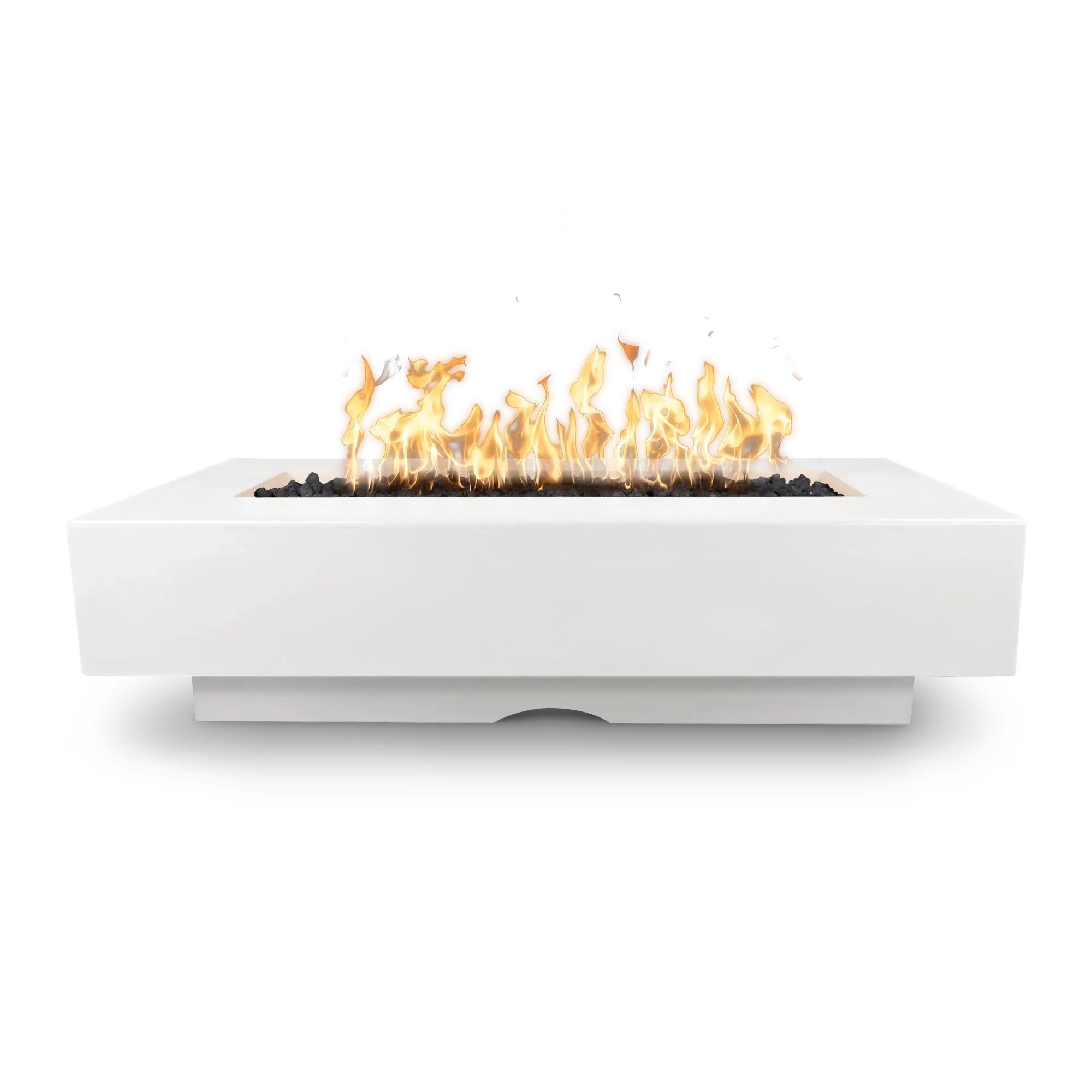 Del Mar 84" Rectangular Concrete Gas Fire Pit – The Outdoor Plus The Outdoor Plus