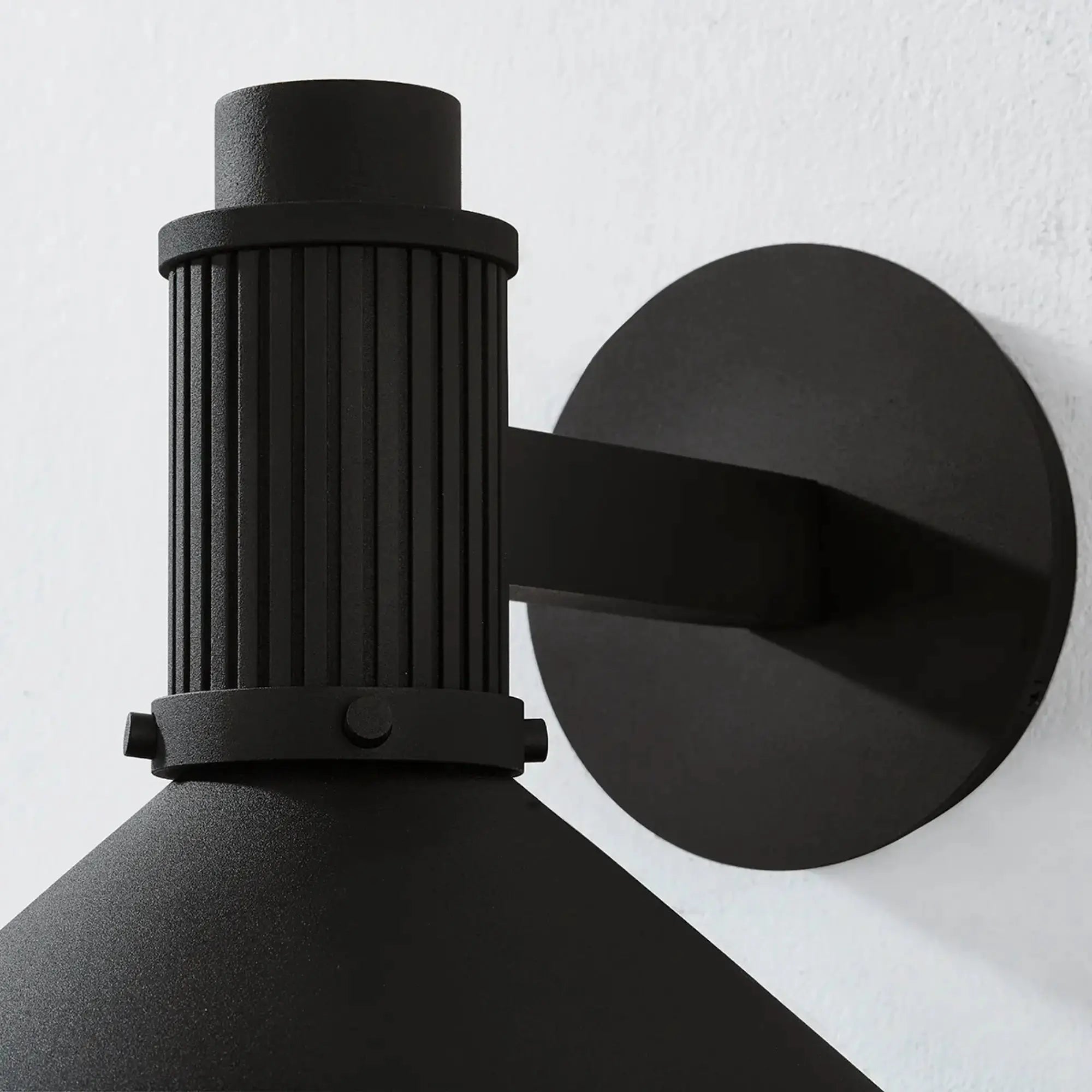 Troy Lighting Elani 8.75-Inch Outdoor Wall Sconce - Texture Black - Wet Rated - B1409-TBK Troy Lighting