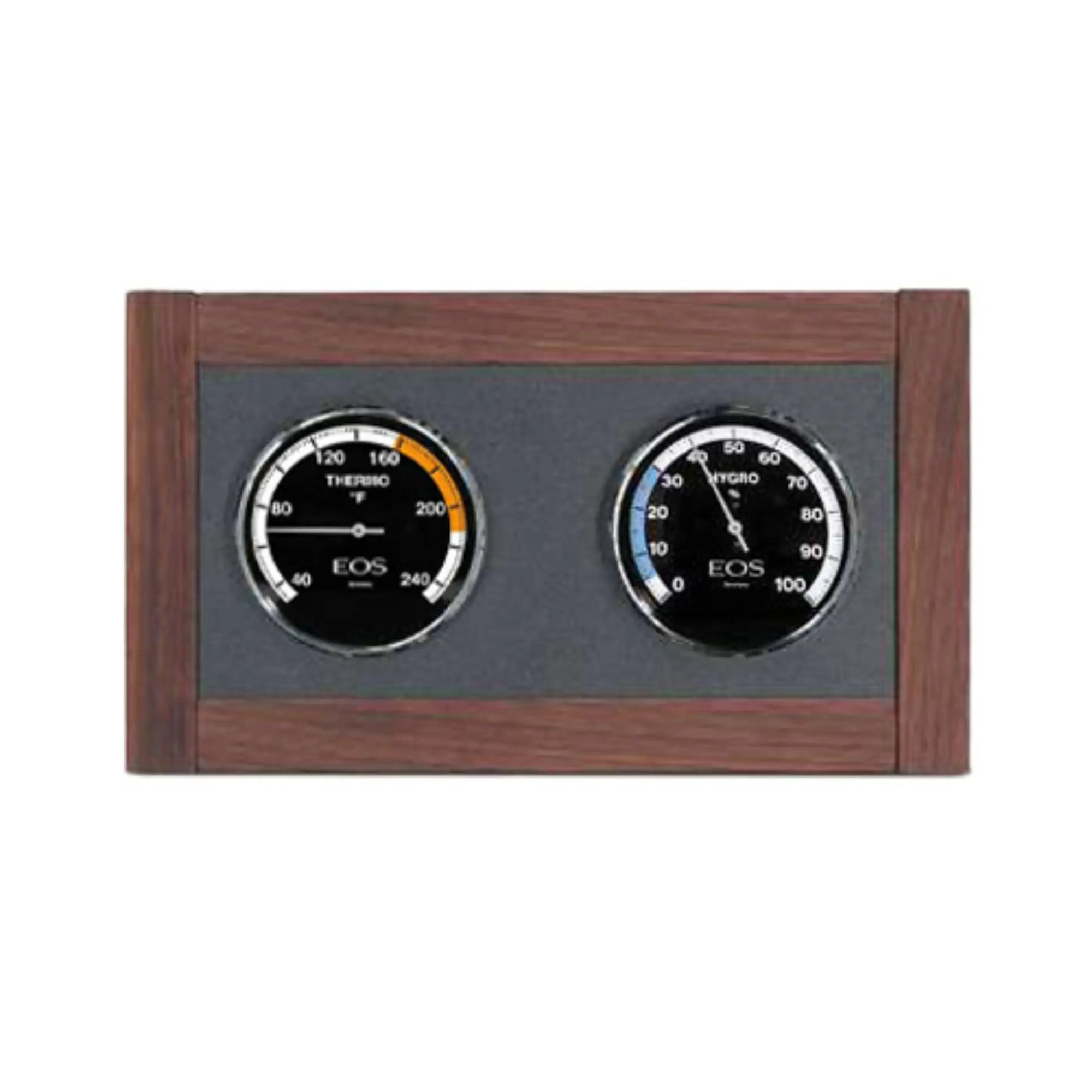 EOS Lux Climate Station °F — Walnut EOS