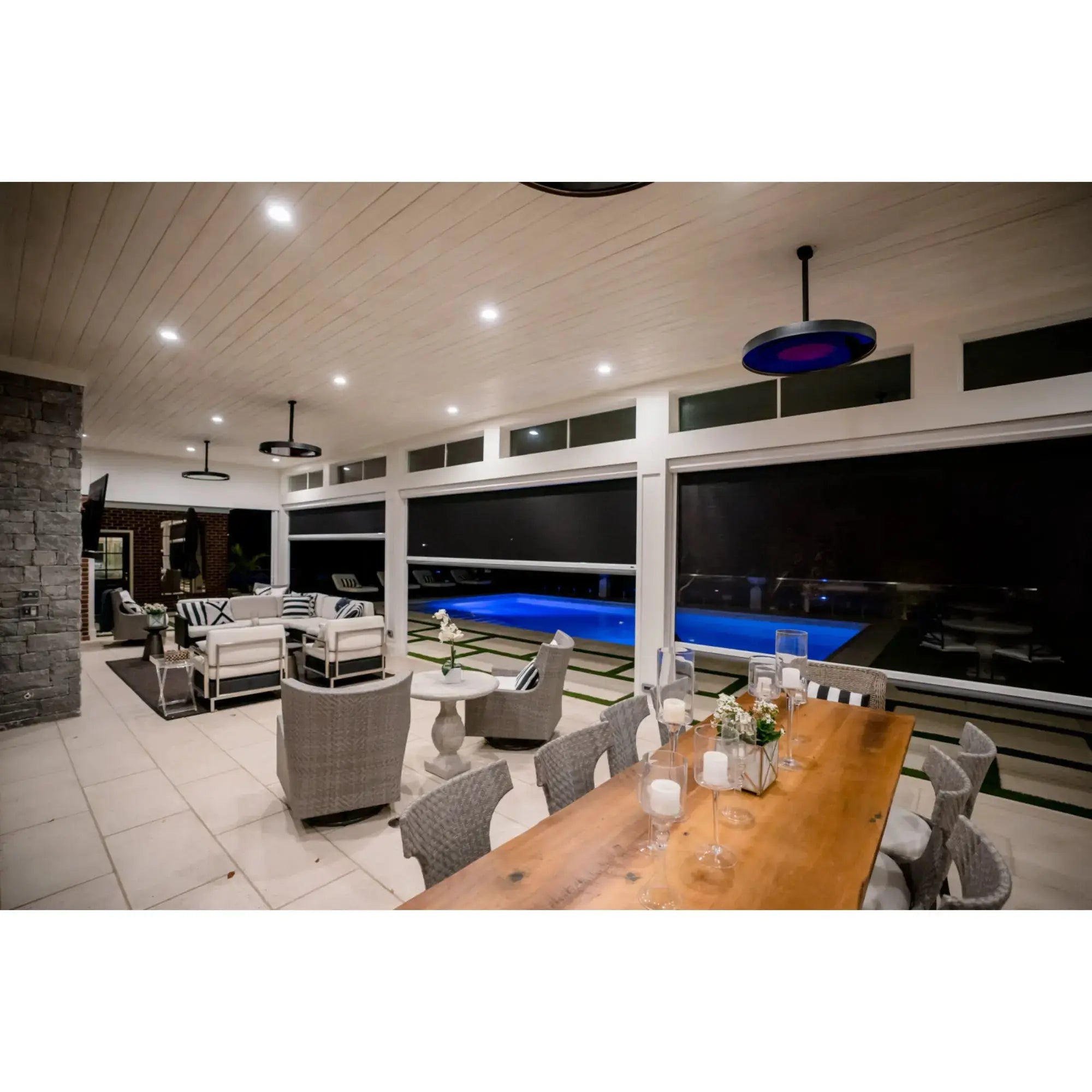 Bromic Eclipse 24in Straight Ceiling Pole Bromic Heating