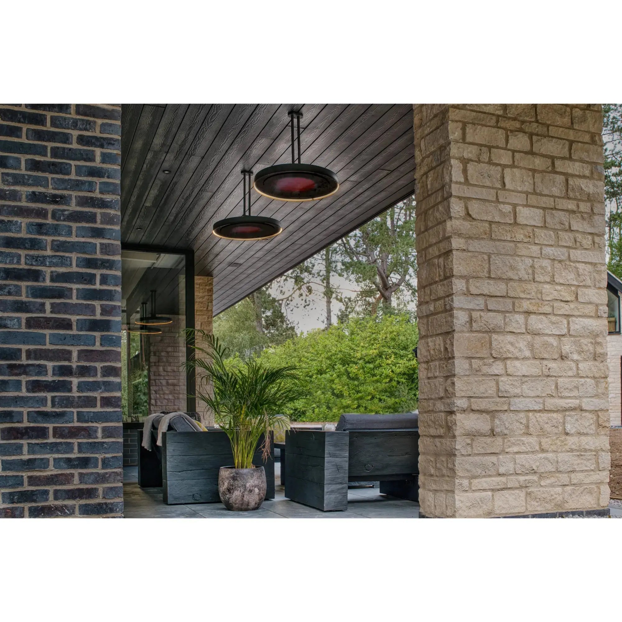 Bromic Eclipse 24in Twin Straight Ceiling Pole Bromic Heating