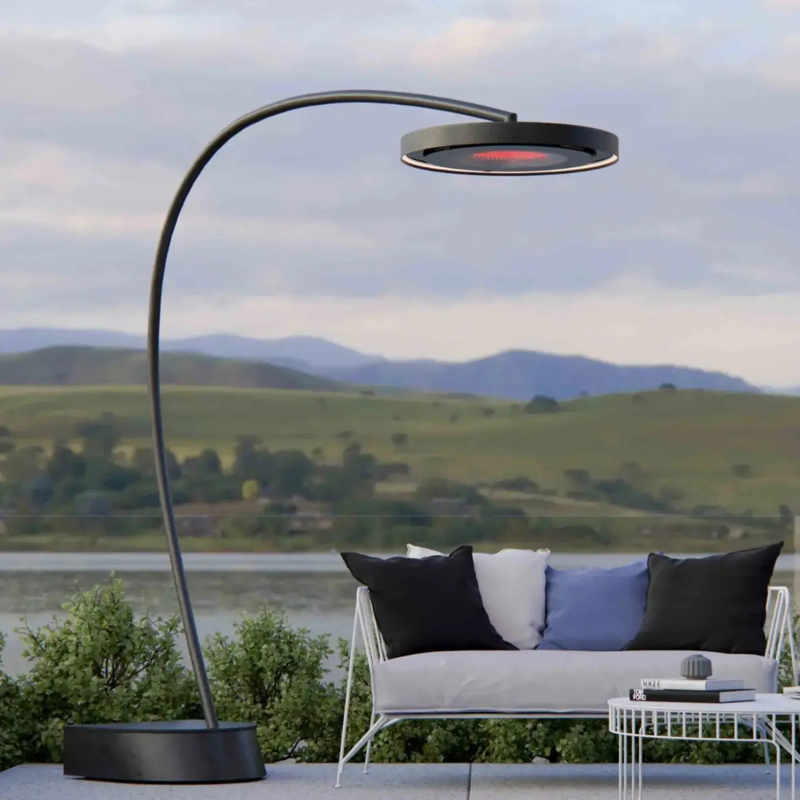 Eclipse Smart-Heat Portable Electric Patio Heater – 2900W – Bromic Bromic Heating