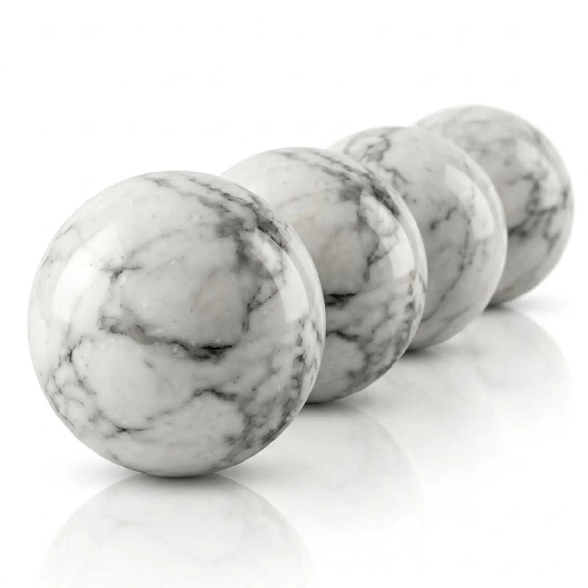 American Fyre Designs 4" Fyre Spheres - Carrera Marble American Fyre Designs