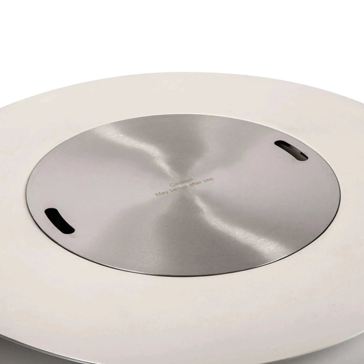 24″ Round Stainless Steel Fire Pit Burner Cover - Flame Havens Flame Havens