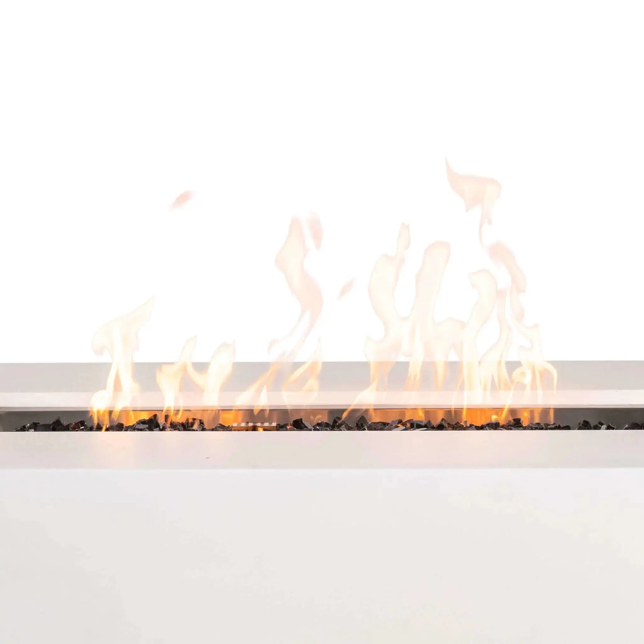 Refuge 56″ x 30″ Rectangular GFRC Concrete Propane Fire Pit with Hidden Tank Drawer – Flame Havens Flame Havens
