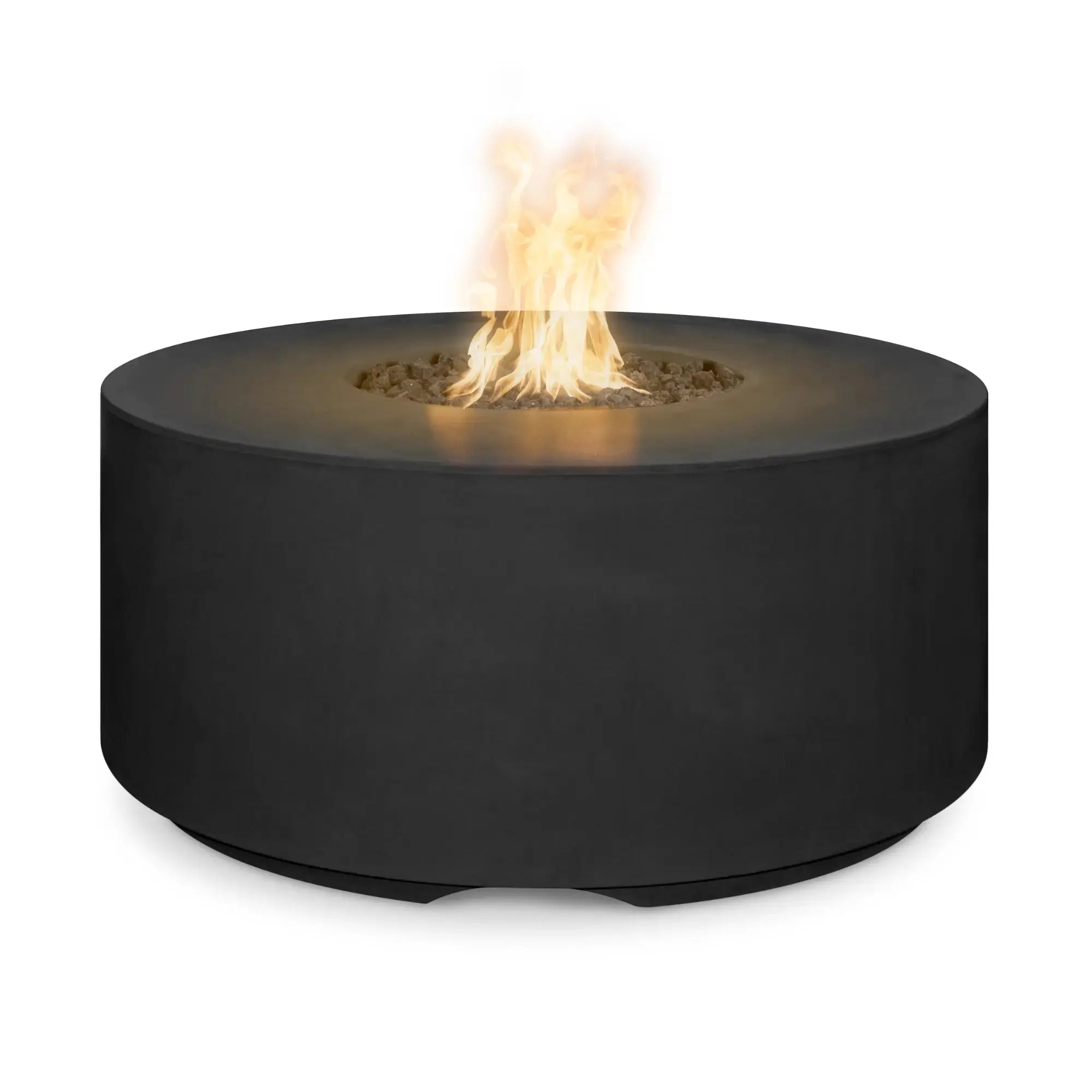 Florence 46" Round Concrete Gas Fire Pit – The Outdoor Plus The Outdoor Plus