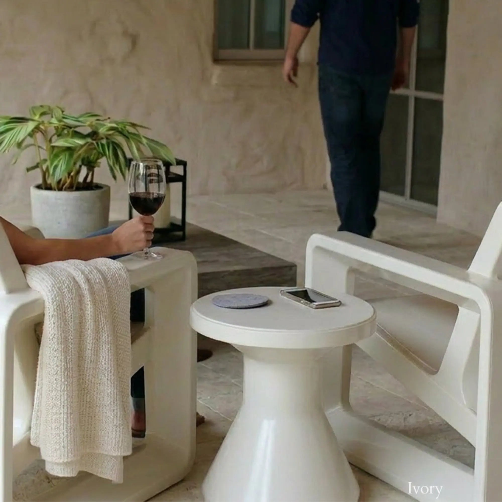 Fluent Side Table | Universal Outdoor Side Table — Tupelo Goods Tupelo Goods