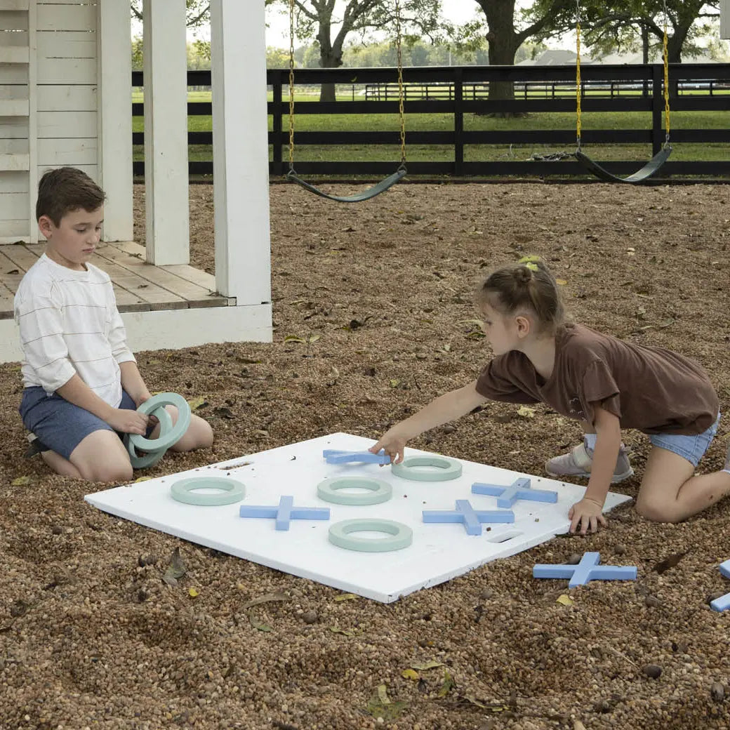 Ledge Lounger Giant Checkers & Tic Tac Toe Resin Outdoor Game - view 8