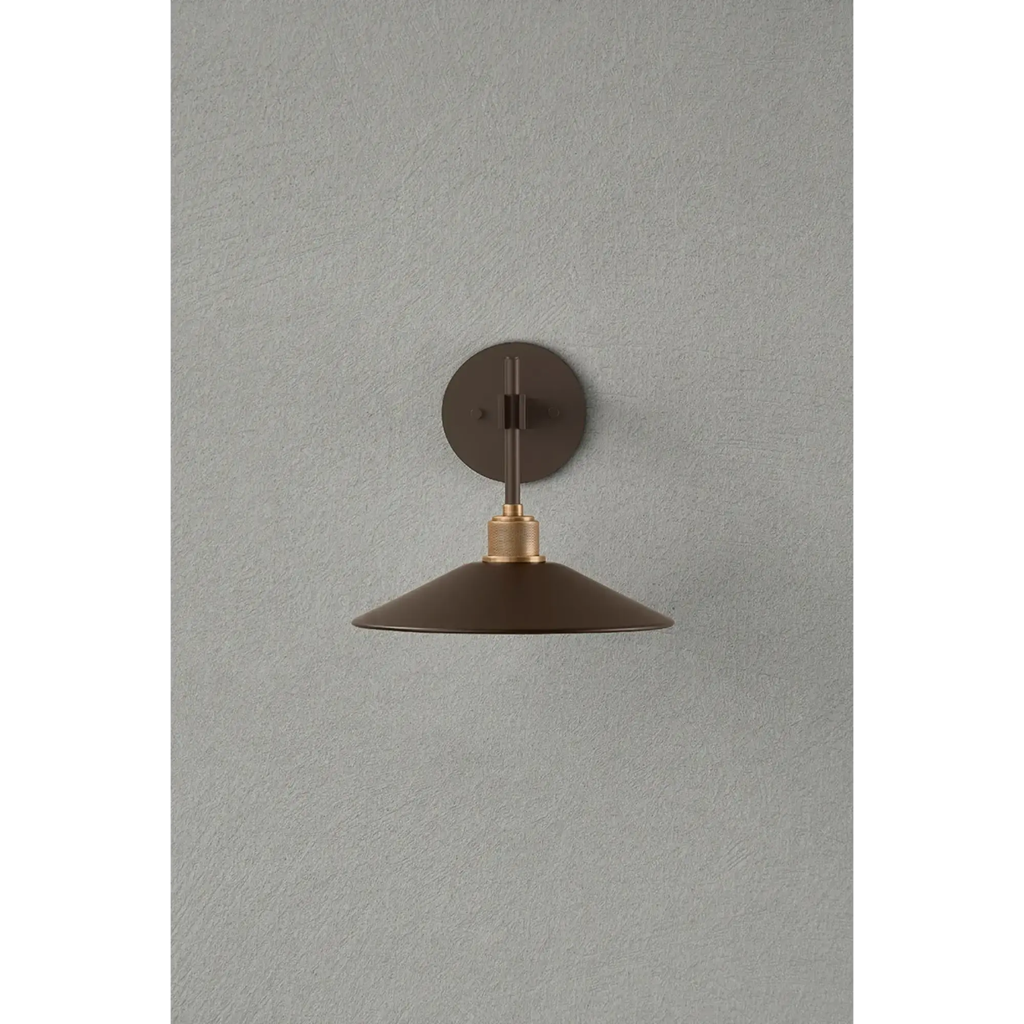 Troy Lighting Harac 9.75-Inch Outdoor Wall Sconce - Patina Brass - Wet Rated - B7810-PBR/BRZ Troy Lighting