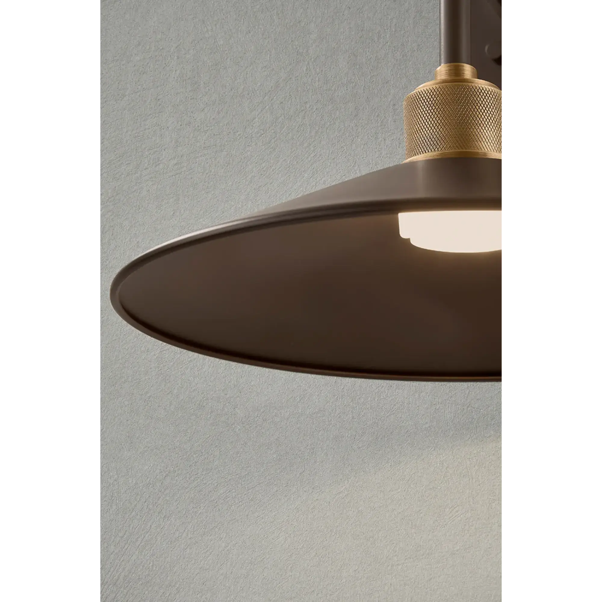 Troy Lighting Harac 9.75-Inch Outdoor Wall Sconce - Patina Brass - Wet Rated - B7810-PBR/BRZ Troy Lighting