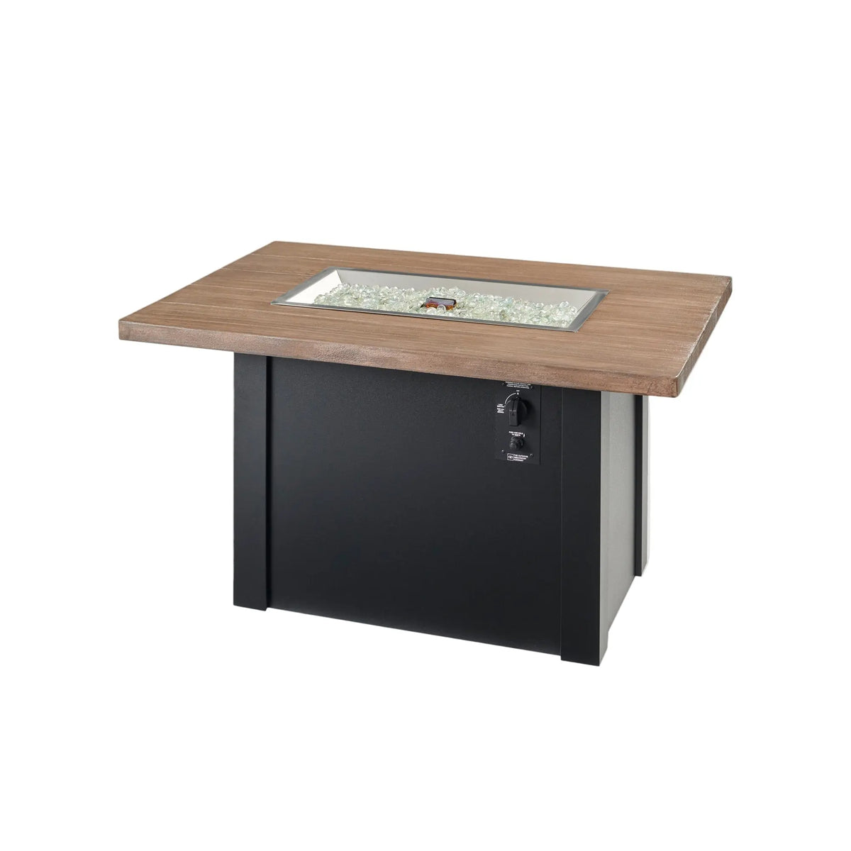 Havenwood 44″ Rectangular Gas Fire Table – Concrete Top by The Outdoor GreatRoom Company The Outdoor GreatRoom Company