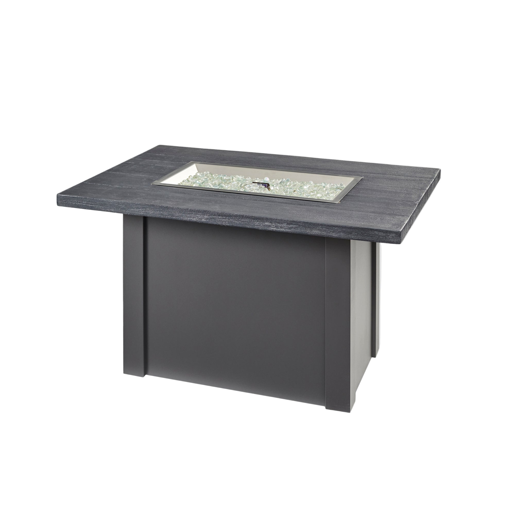 Havenwood 44″ Rectangular Gas Fire Table – Concrete Top by The Outdoor GreatRoom Company