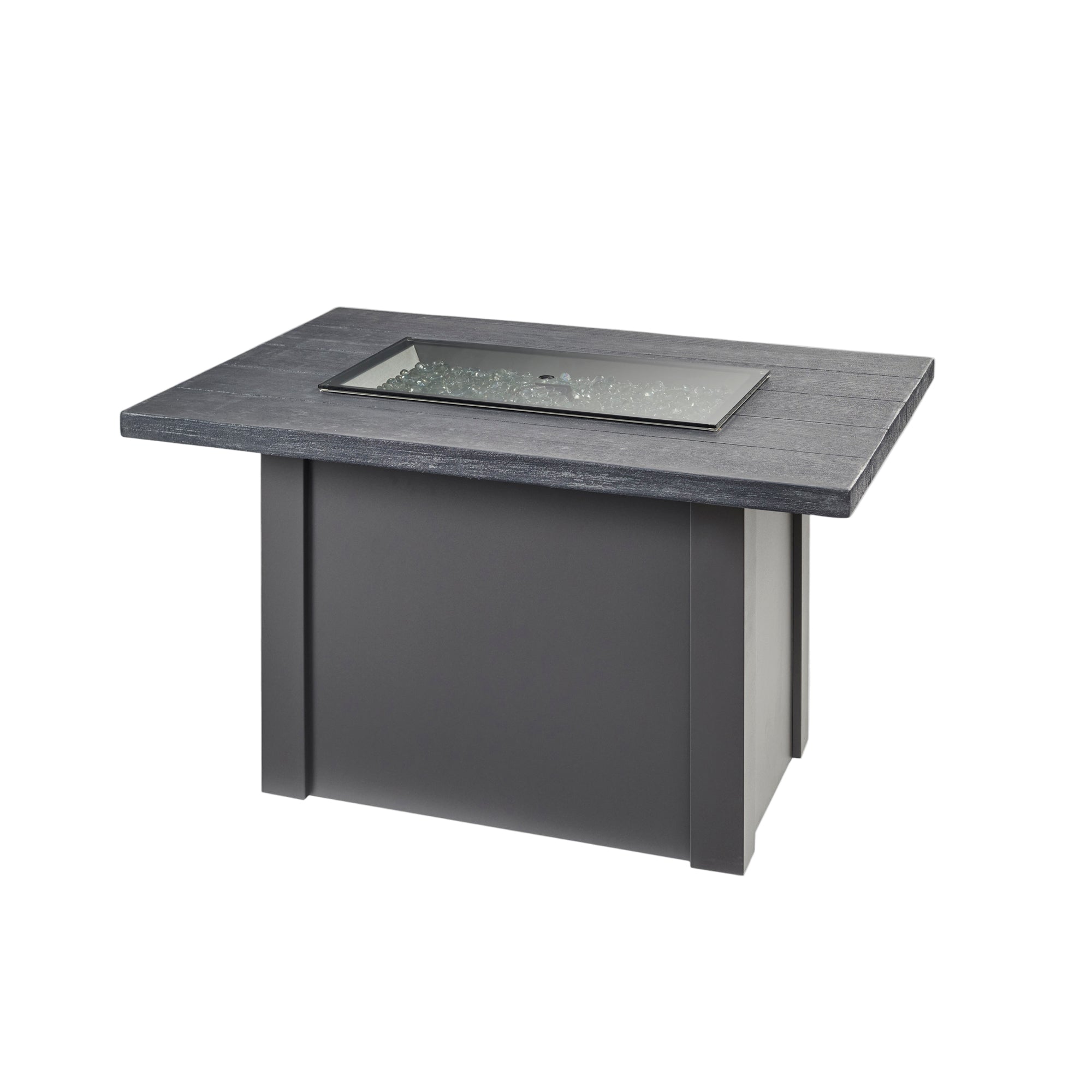 Havenwood 44″ Rectangular Gas Fire Table – Concrete Top by The Outdoor GreatRoom Company