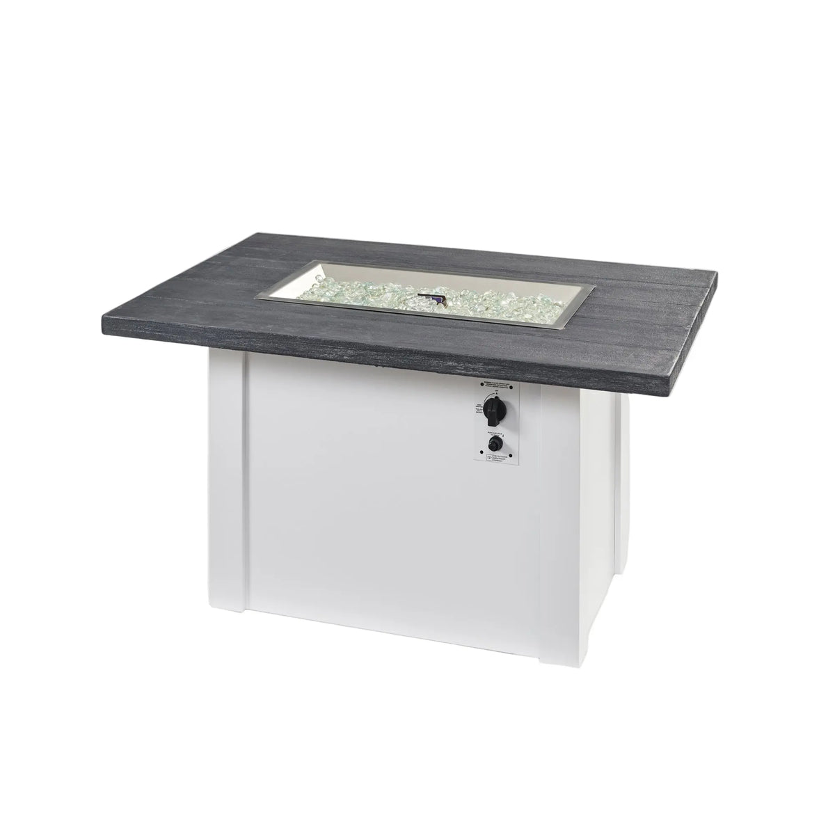 Havenwood 44″ Rectangular Gas Fire Table – Concrete Top by The Outdoor GreatRoom Company The Outdoor GreatRoom Company