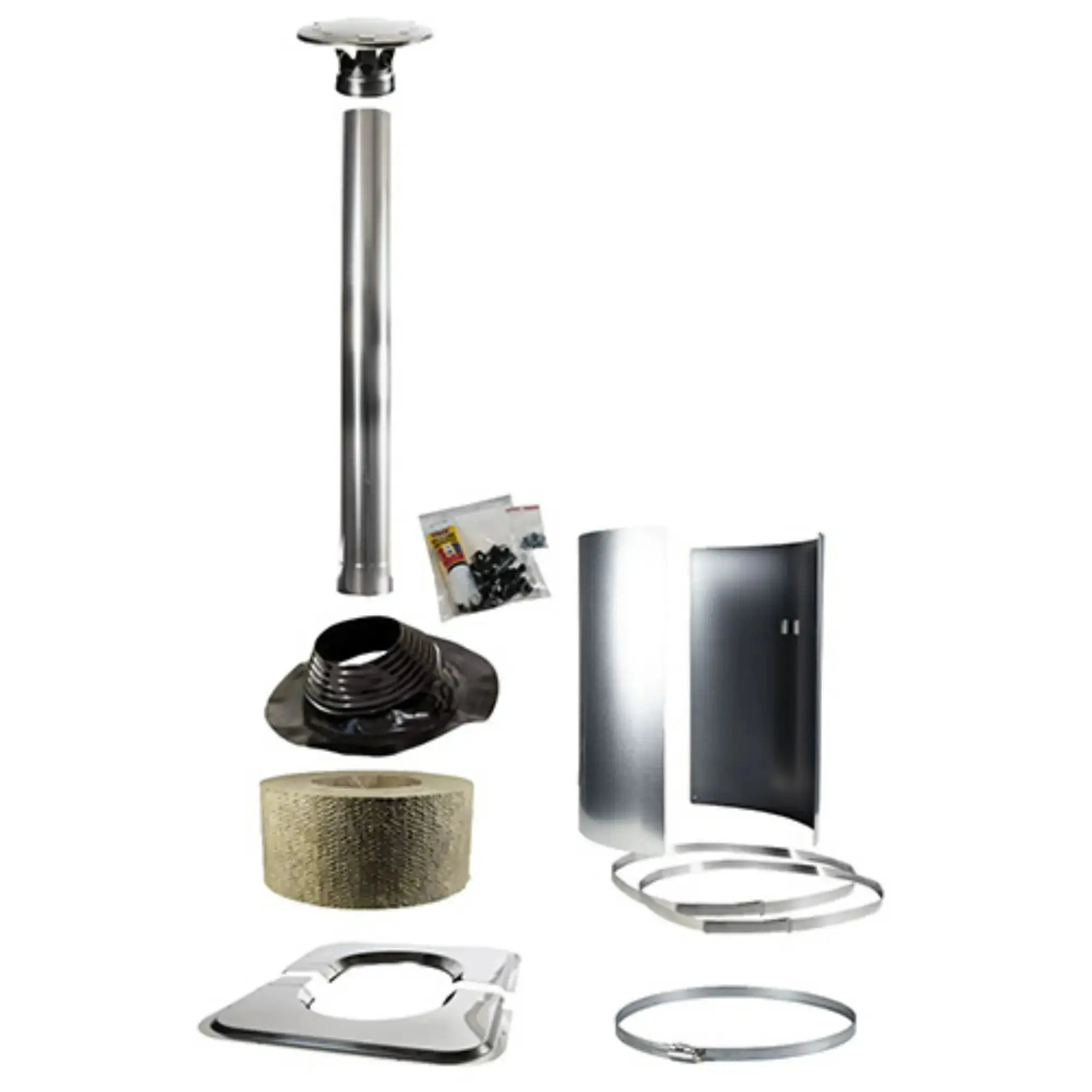 Harvia Chimney Tilted Accessory Kit, Stainless Steel (WHP-AS) Harvia