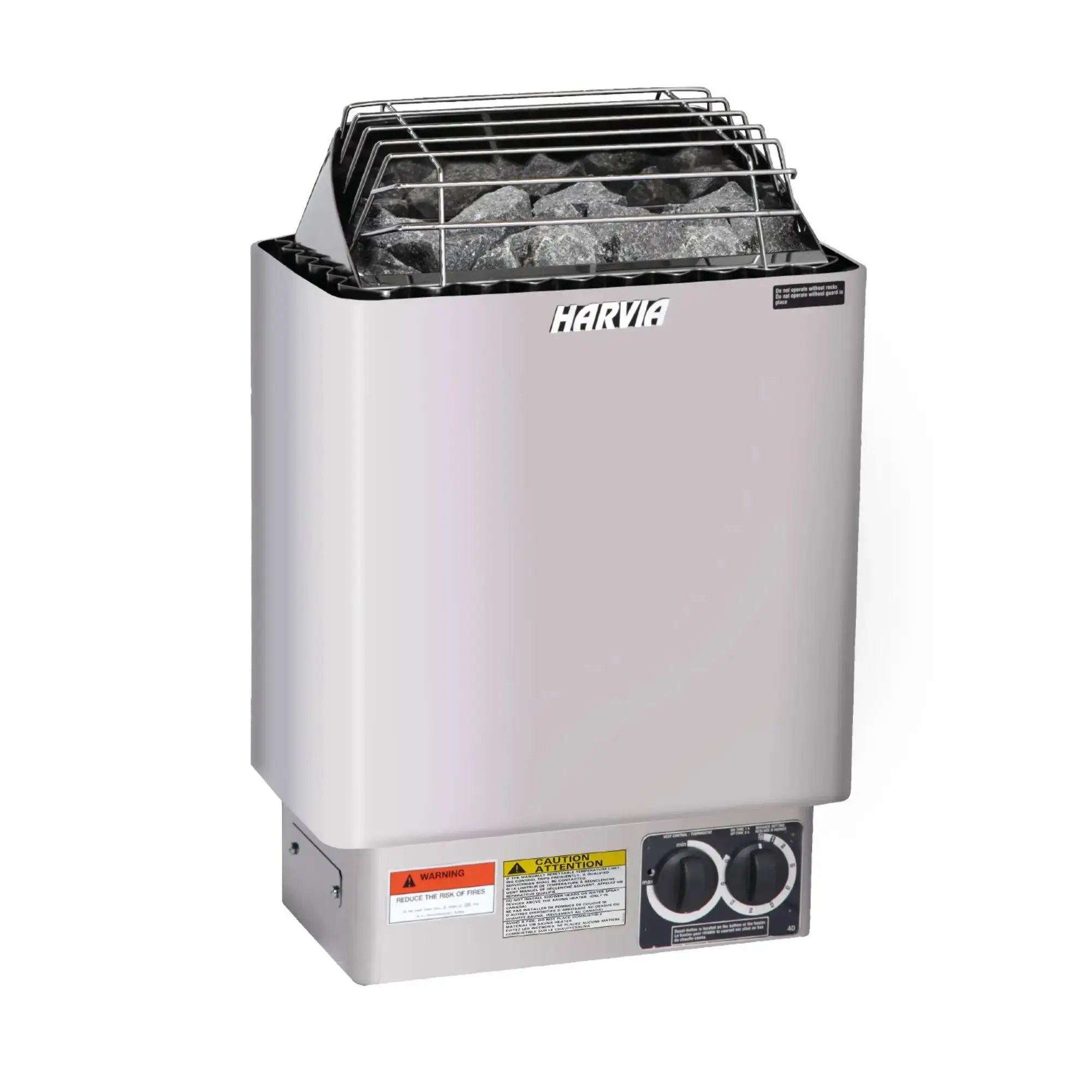 Harvia KIP60B 6 kW Electric Sauna Heater with Built-In Controls Harvia