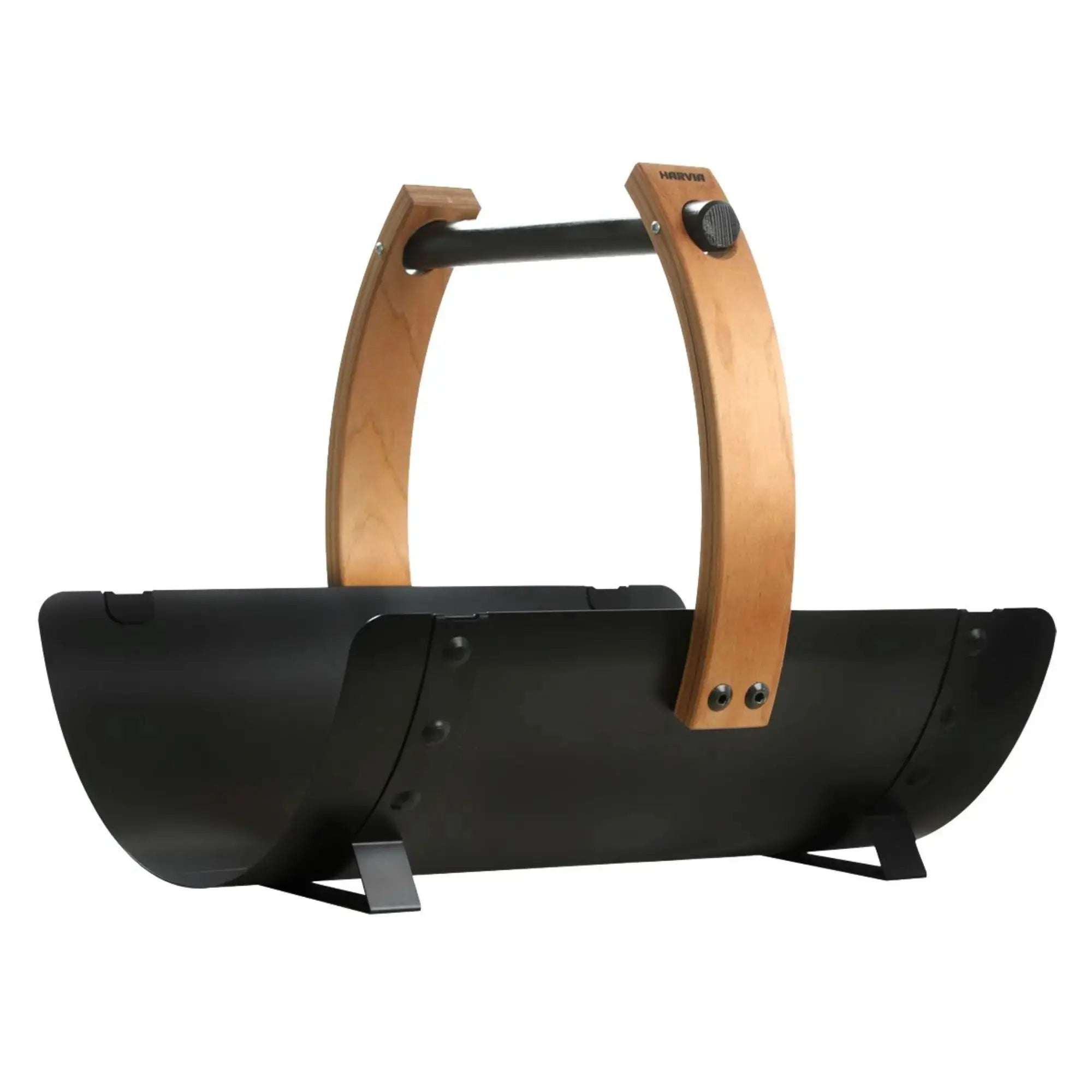 Harvia Wood-Burning Sauna Stove Firewood Carrier, Black (SASPO102) Harvia