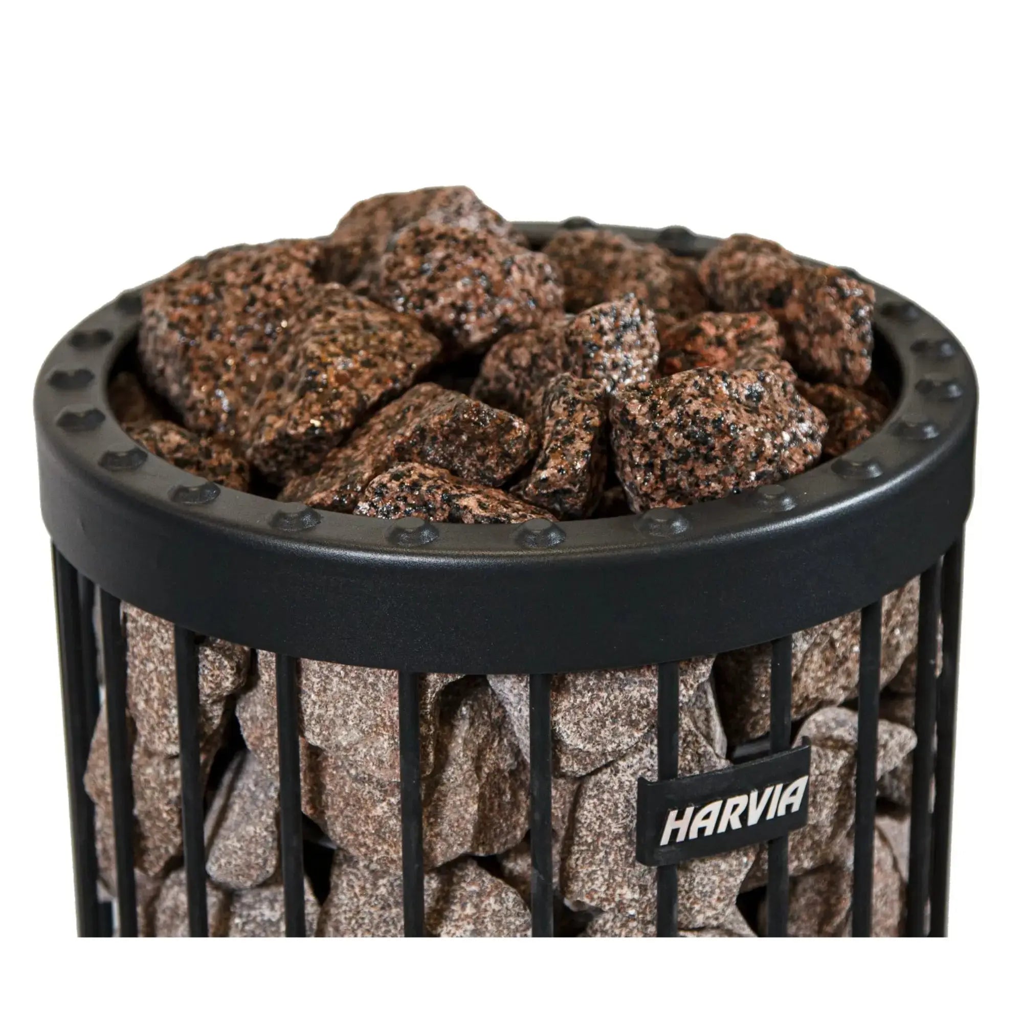 Harvia Elite Pro Heavy-Duty Sauna Heater Stones, Split-Face, 5-10cm (AC3050) Harvia