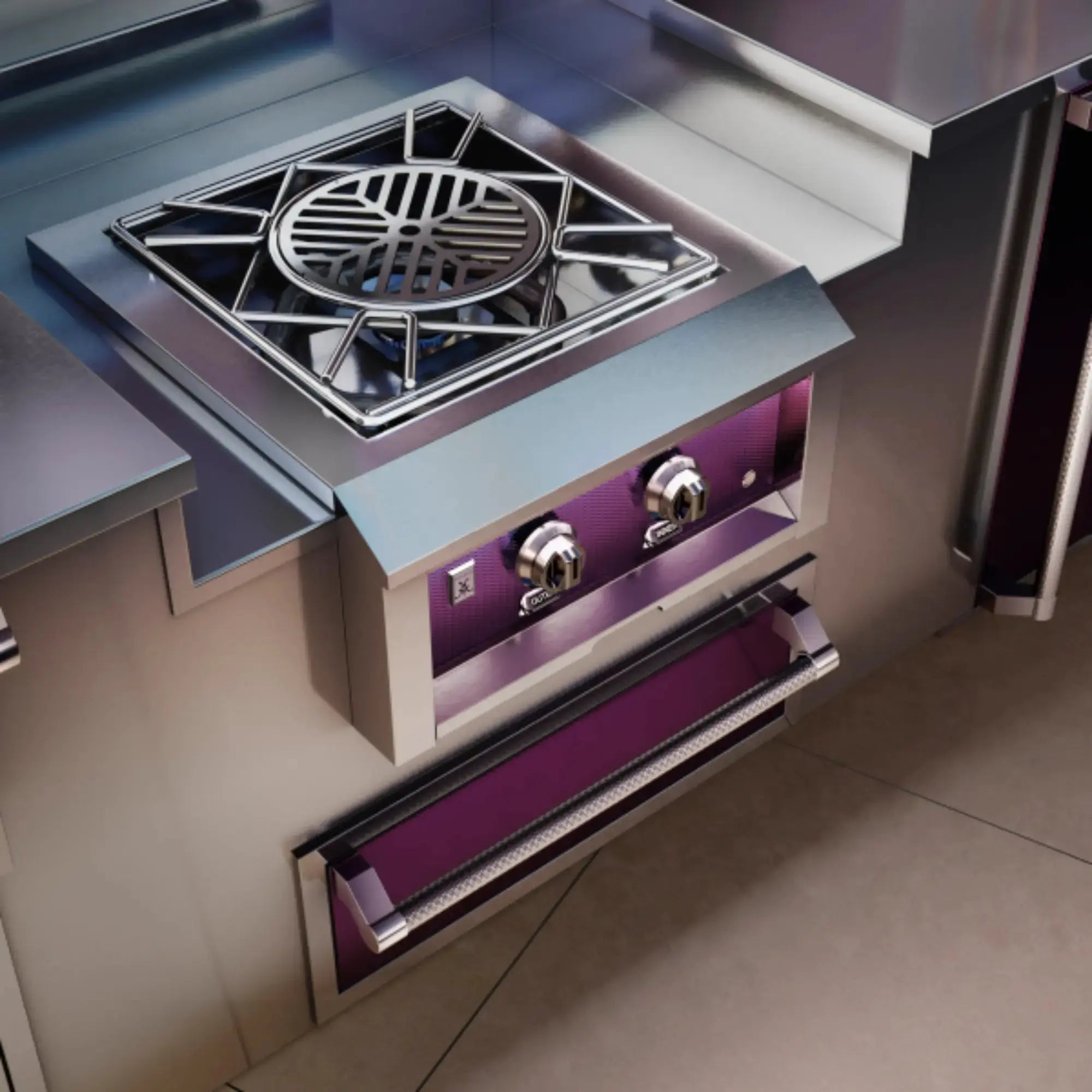 Hestan 24-Inch Built-In Power Burner – AGPB24 Hestan