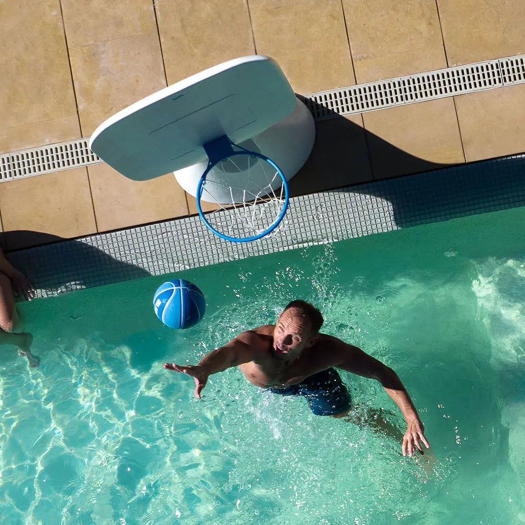 Ledge Lounger Hoopstr Resin Pool Basketball Hoop - view 6