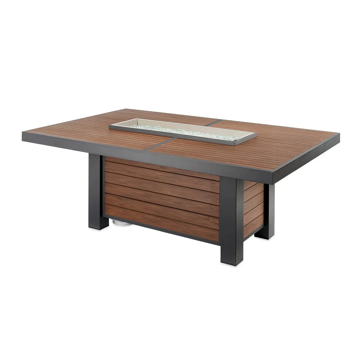 Kenwood & Brooks 80″ Linear Dining Gas Fire Table – The Outdoor GreatRoom Company The Outdoor GreatRoom Company