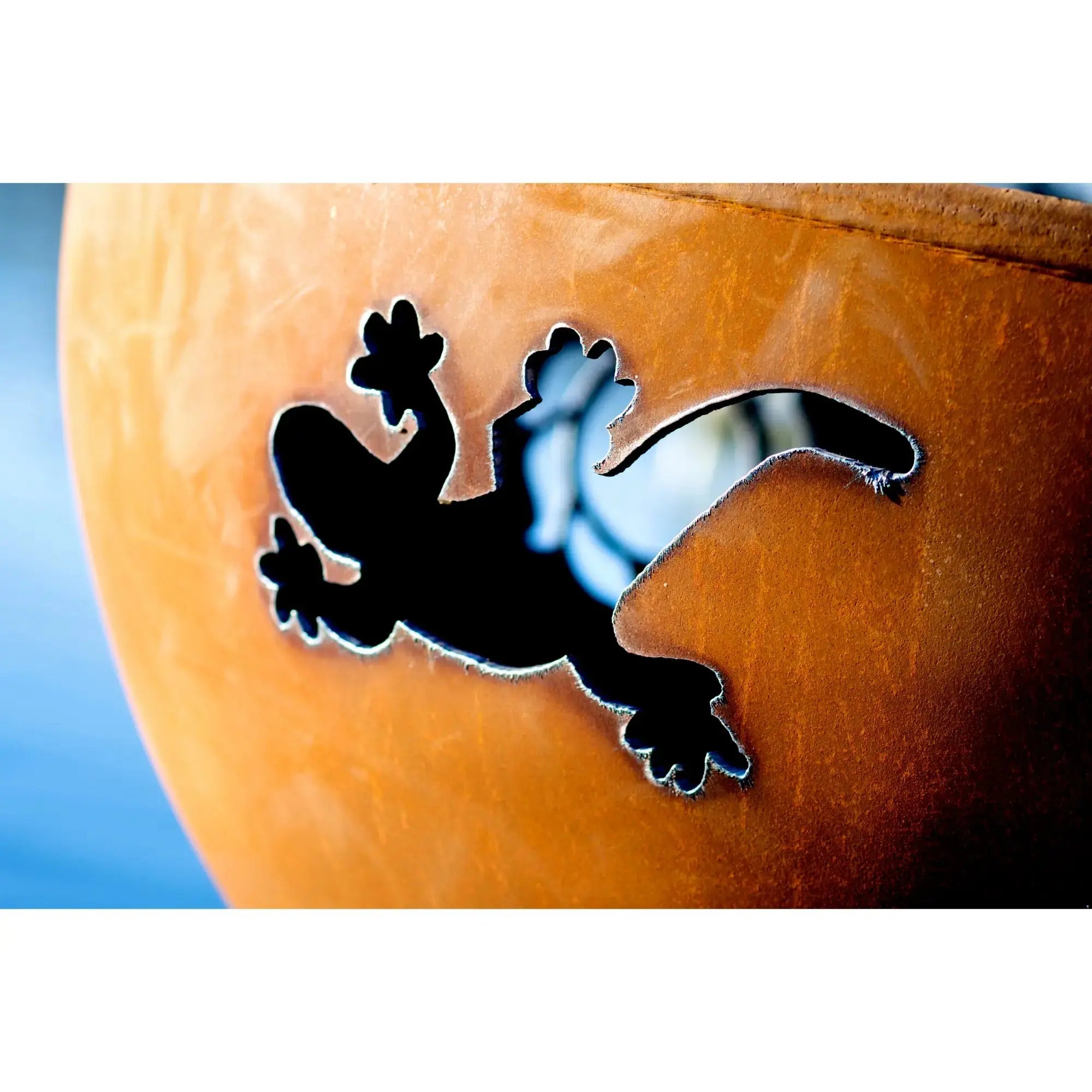 Kokopelli 36″ Round Wood Burning Fire Pit – Carbon Steel by Fire Pit Art Fire Pit Art