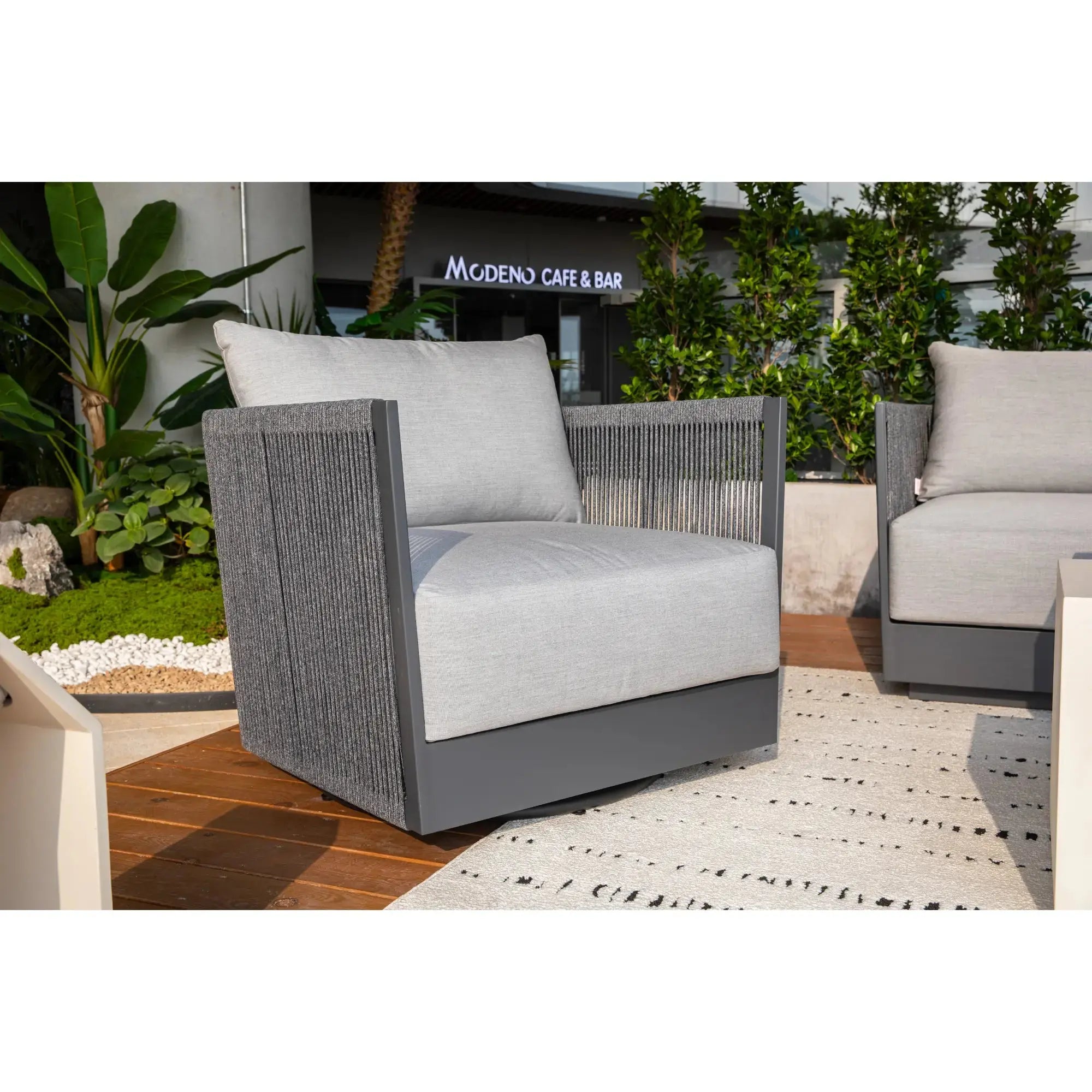 Capri Swivel Chair (OS2503W) - Elementi Elementi