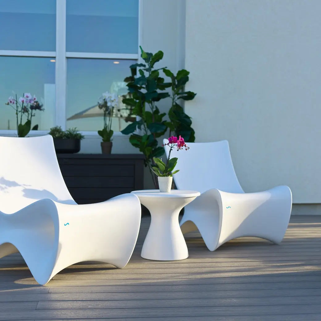 Ledge Lounger Autograph Standard Side Table Resin In-Pool Side Table - view 7