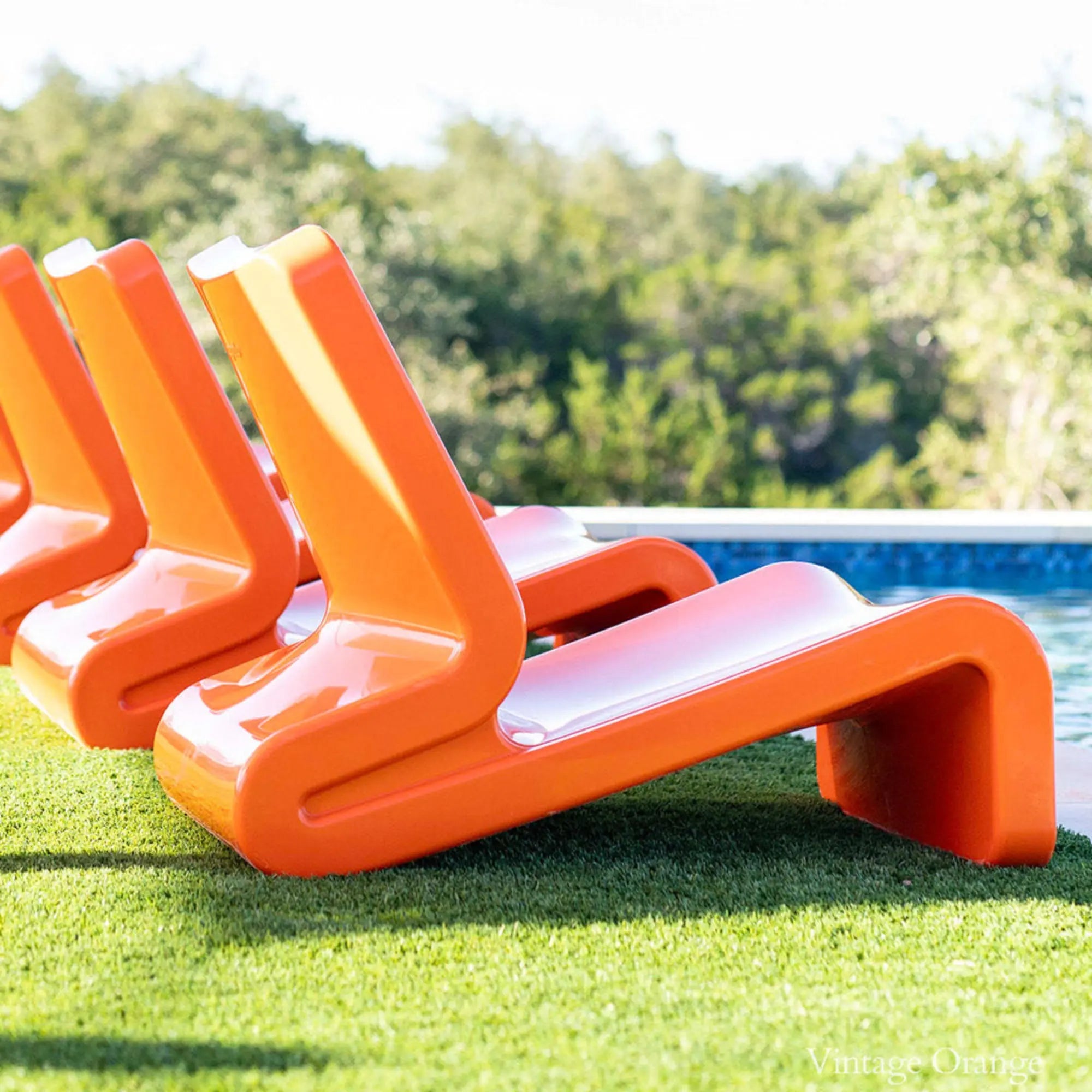 Line Lounge Chair | Modern In-Pool Outdoor Lounge Chair — Tupelo Goods Tupelo Goods