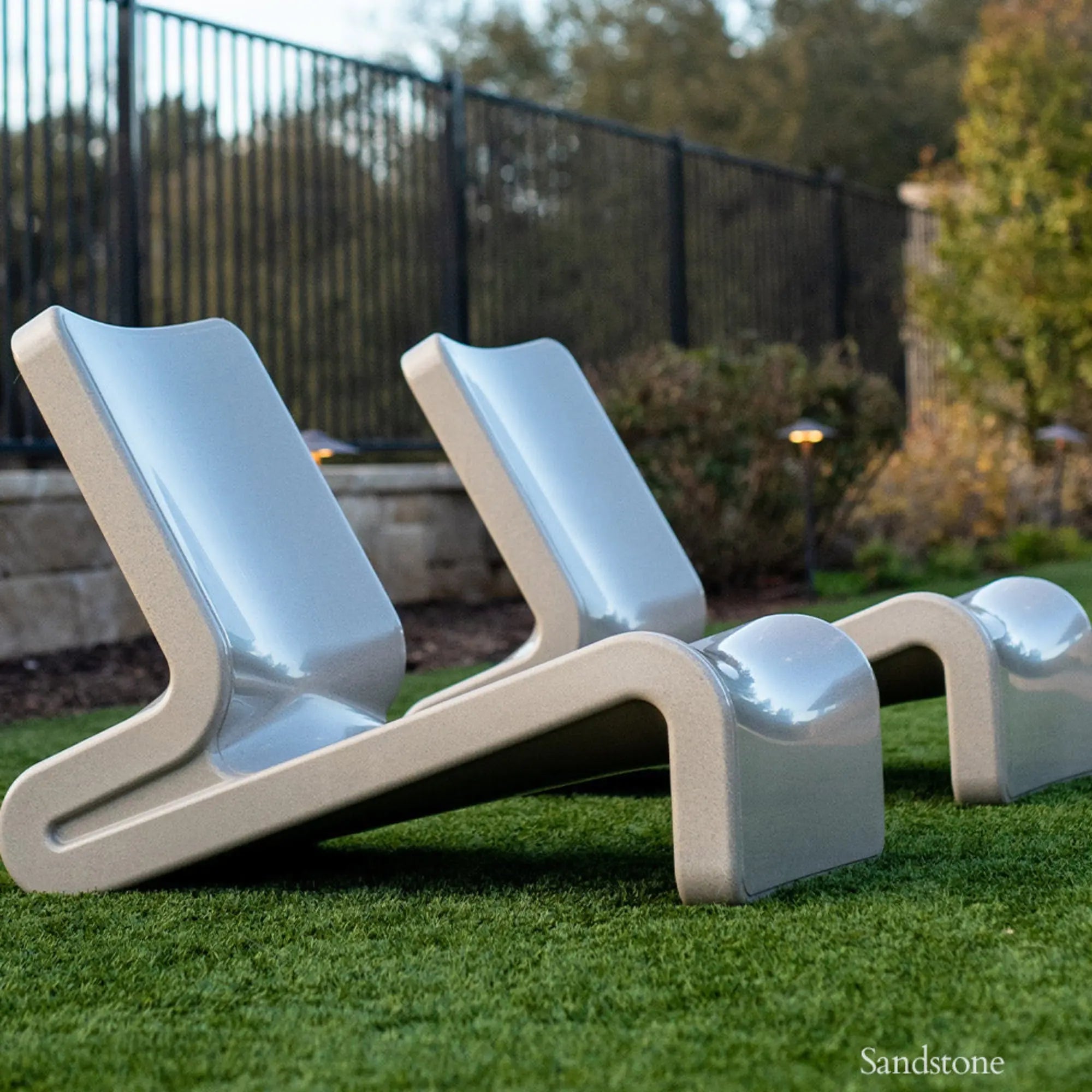 Line Lounge Chair | Modern In-Pool Outdoor Lounge Chair — Tupelo Goods Tupelo Goods