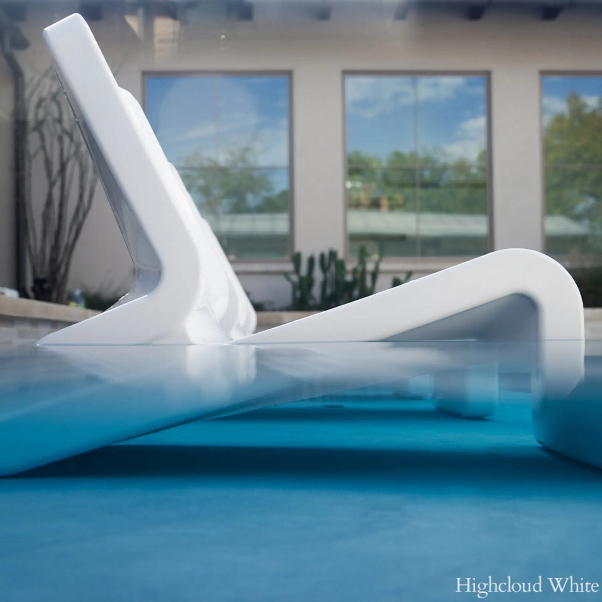 Line Lounge Chair | Modern In-Pool Outdoor Lounge Chair — Tupelo Goods Tupelo Goods