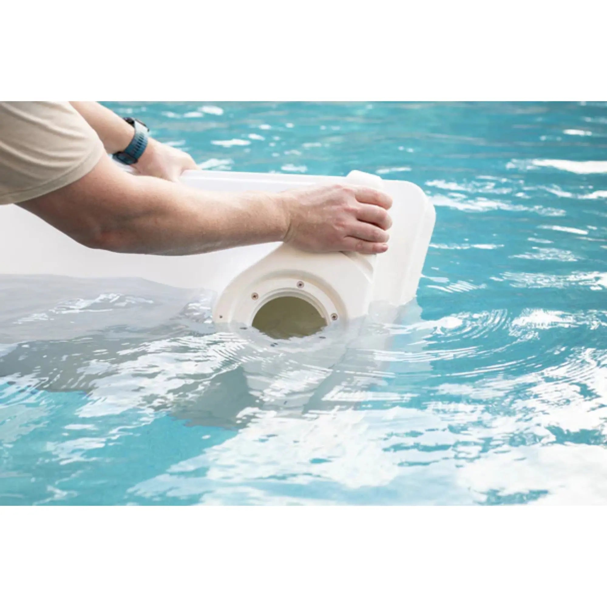 Line Chaise Lounge | Luxury In-Pool Chaise for Sun Shelves — Tupelo Goods Tupelo Goods