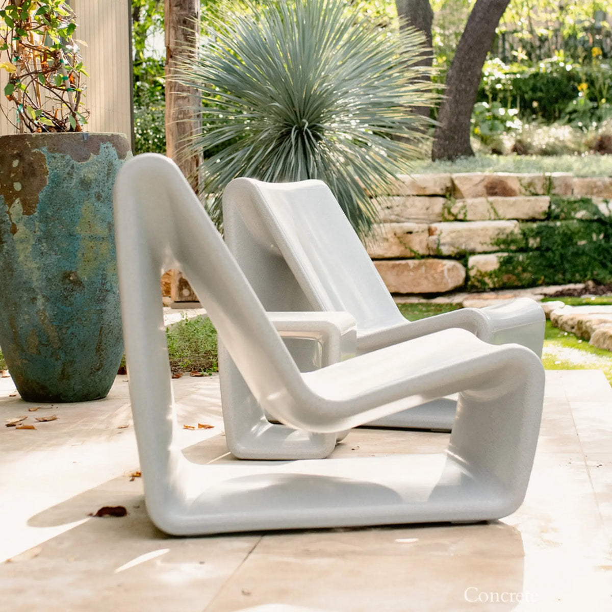 Loop Lounge Chair | Modern In-Pool Outdoor Lounge Chair — Tupelo Goods Tupelo Goods