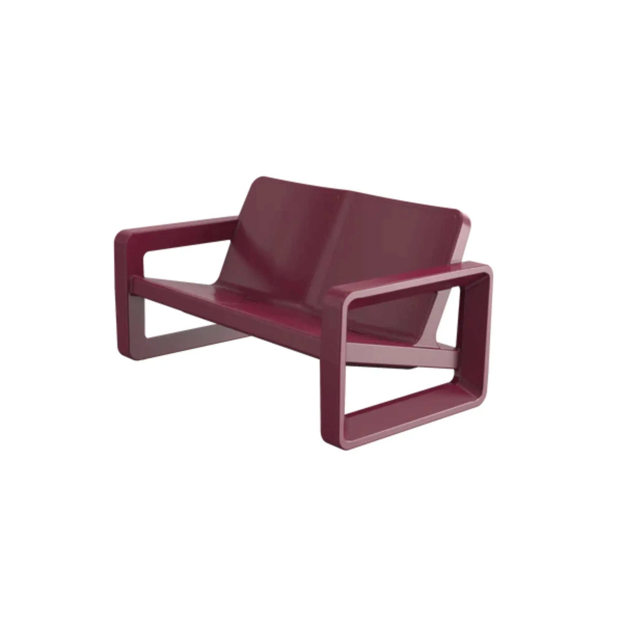 Deck Loveseat | Modern Outdoor Resin Loveseat — Tupelo Goods Tupelo Goods