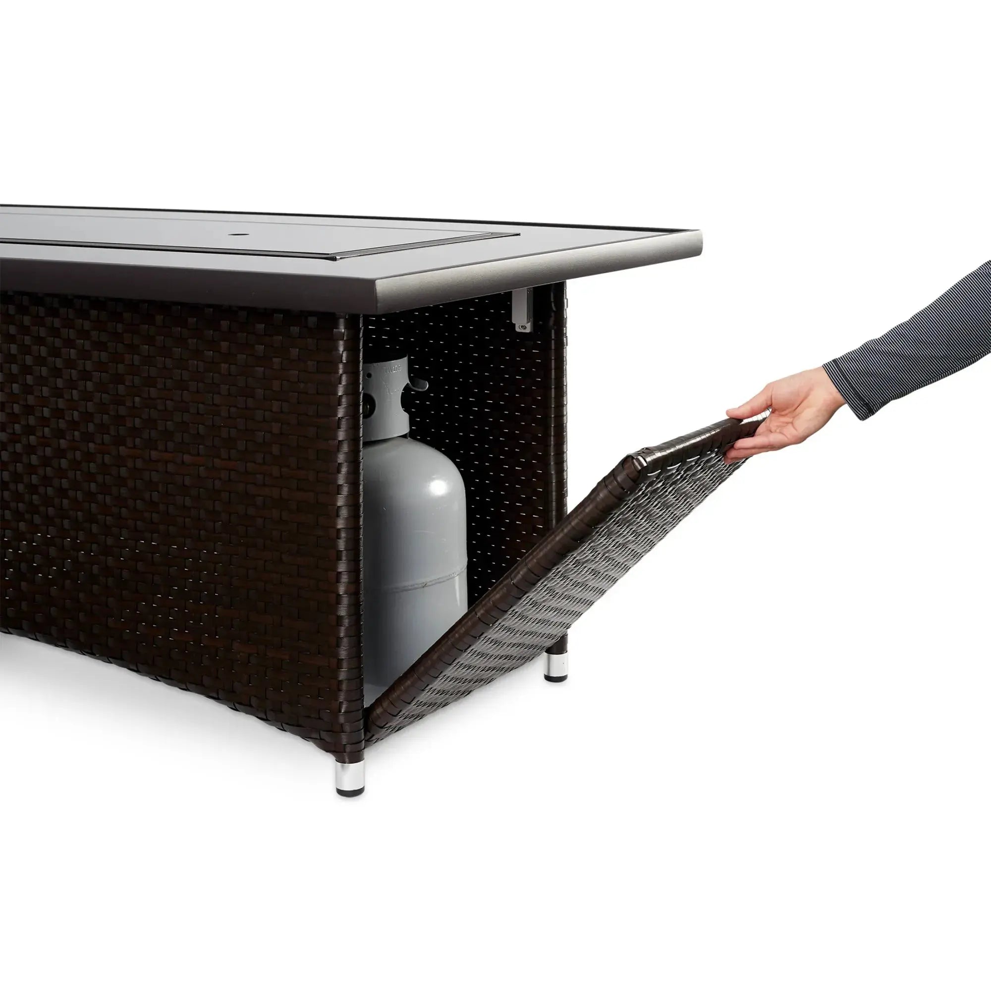 Montego 59″ Linear Gas Fire Table – The Outdoor GreatRoom Company The Outdoor GreatRoom Company
