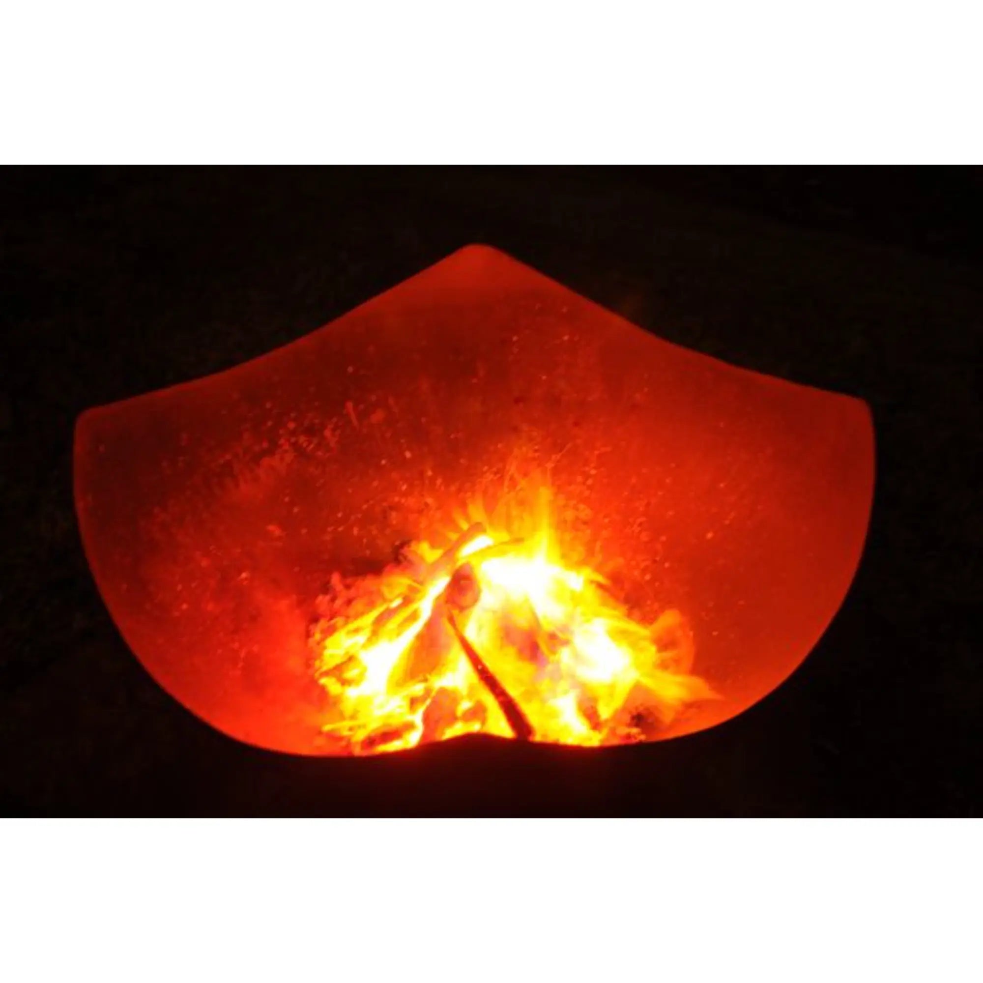 Manta Ray 36″ Round Wood Burning Fire Pit – Carbon Steel by Fire Pit Art Fire Pit Art