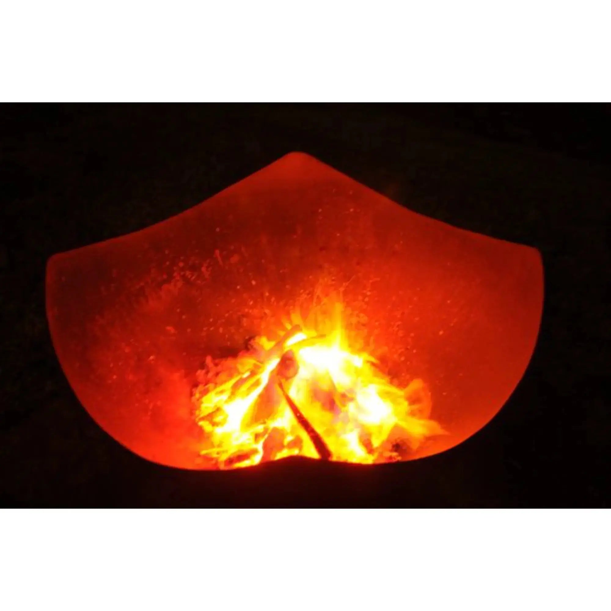 Manta Ray 36″ Round Wood Burning Fire Pit – Carbon Steel by Fire Pit Art Fire Pit Art