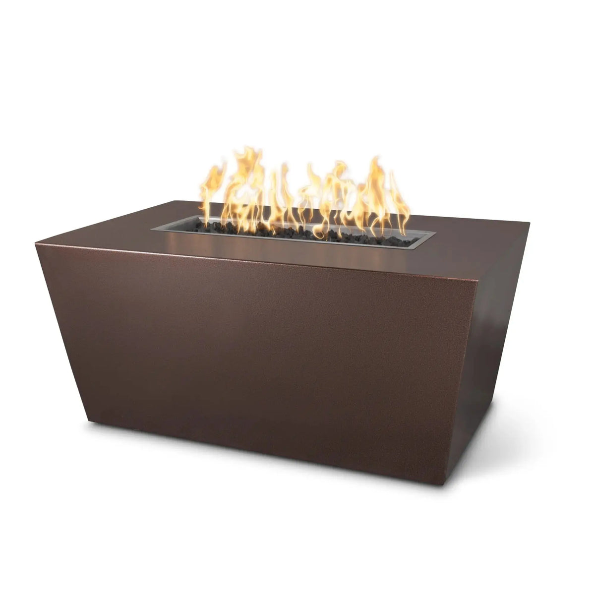 Mesa 48" Rectangular Steel Gas Fire Pit – The Outdoor Plus The Outdoor Plus